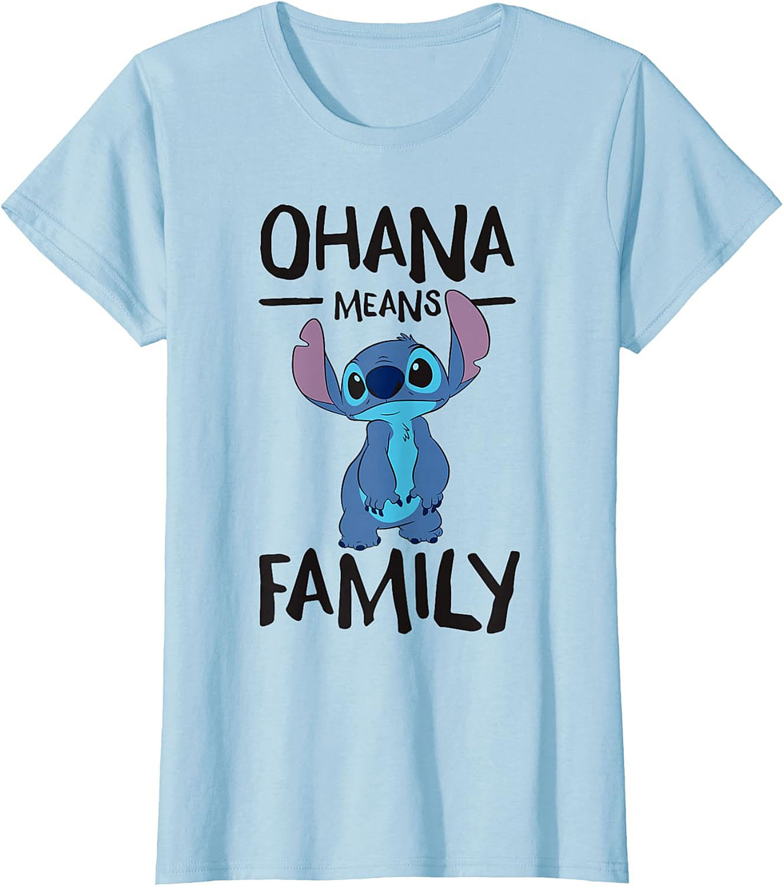Ohana Means Family T-shirt Stitch Graphic Tee
