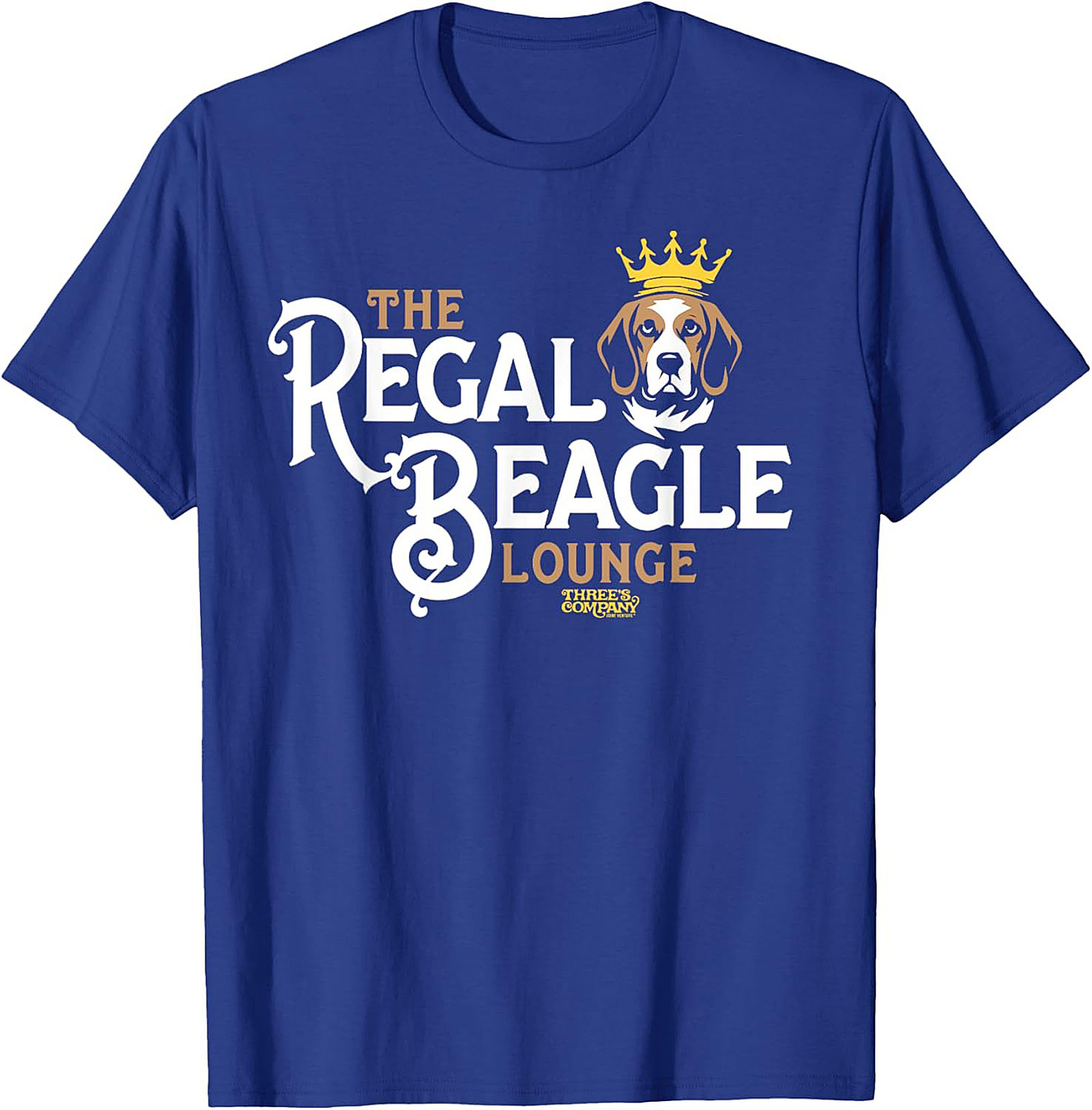 THE REGAL BEAGLE LOUNGE Funny Dog Graphic Tee | Three's Company Homage Shirt