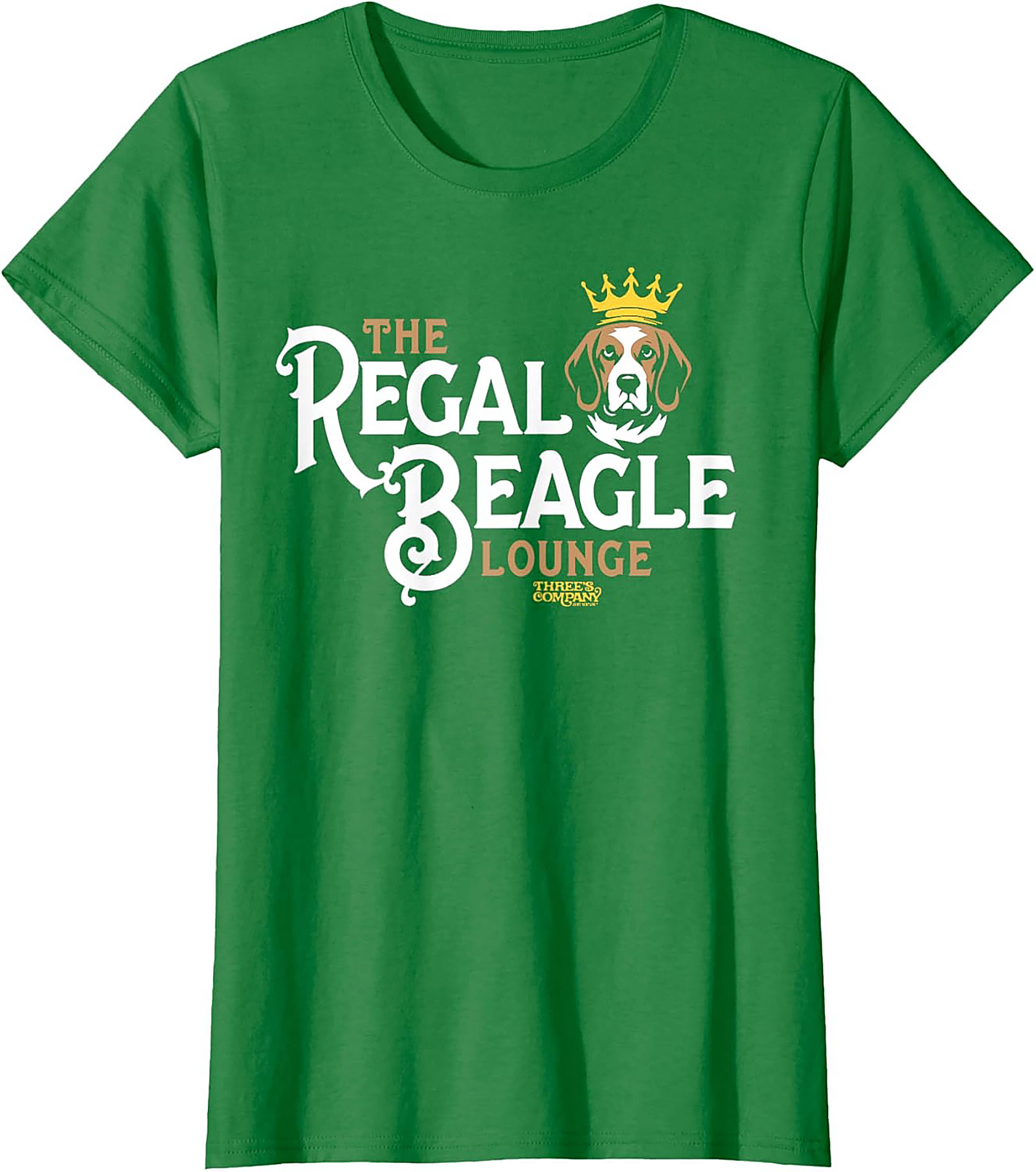 THE REGAL BEAGLE LOUNGE Funny Dog Graphic Tee | Three's Company Homage Shirt
