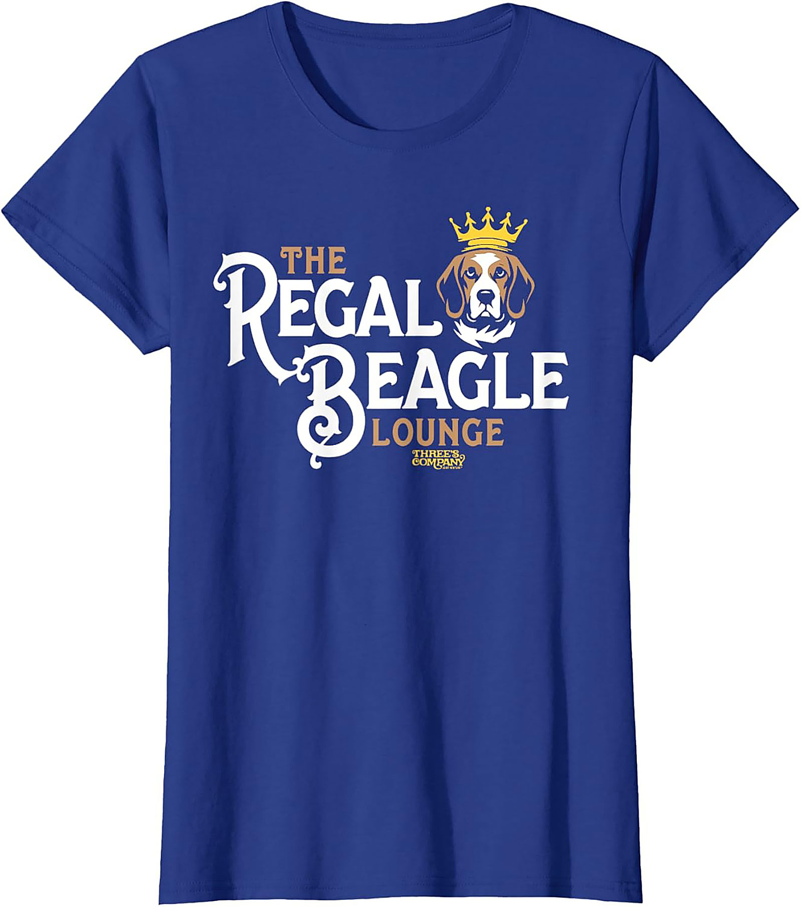 THE REGAL BEAGLE LOUNGE Funny Dog Graphic Tee | Three's Company Homage Shirt
