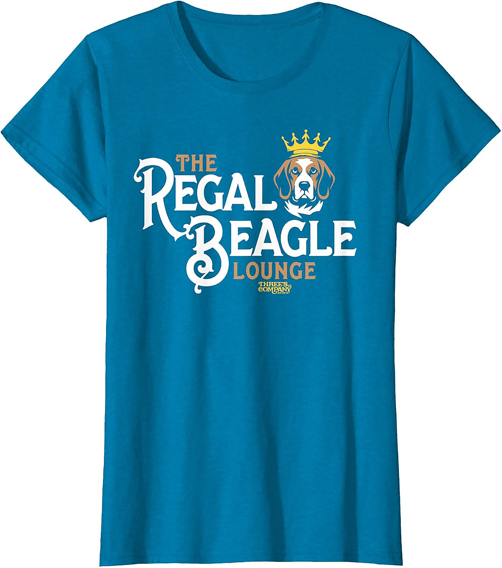 THE REGAL BEAGLE LOUNGE Funny Dog Graphic Tee | Three's Company Homage Shirt