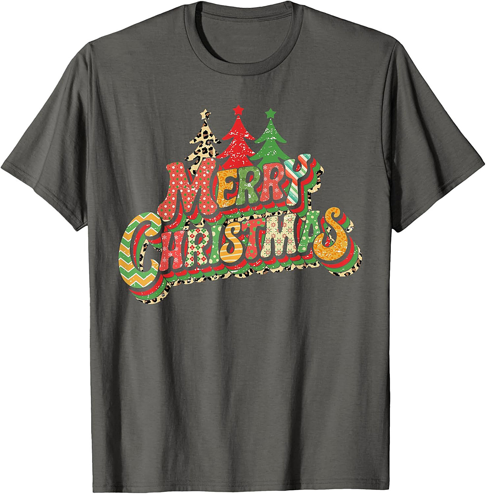 Groovy Merry Christmas T-shirt Retro Holiday Tee