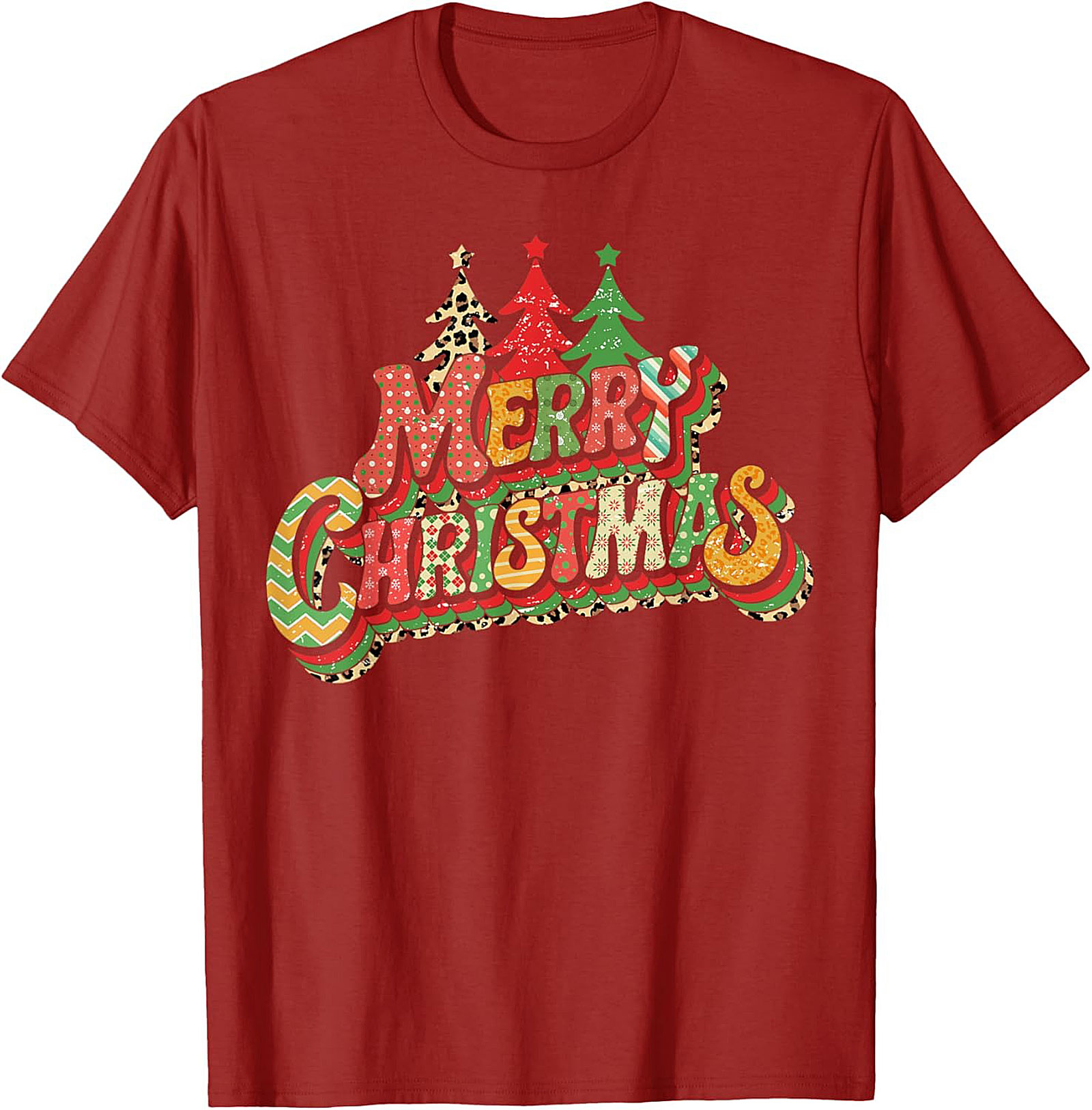 Groovy Merry Christmas T-shirt Retro Holiday Tee