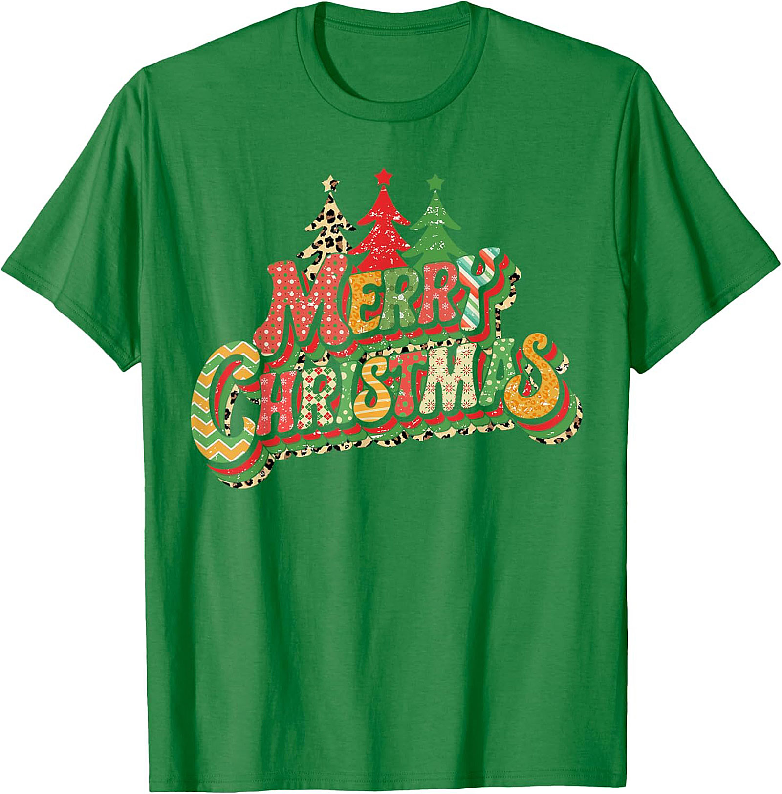Groovy Merry Christmas T-shirt Retro Holiday Tee