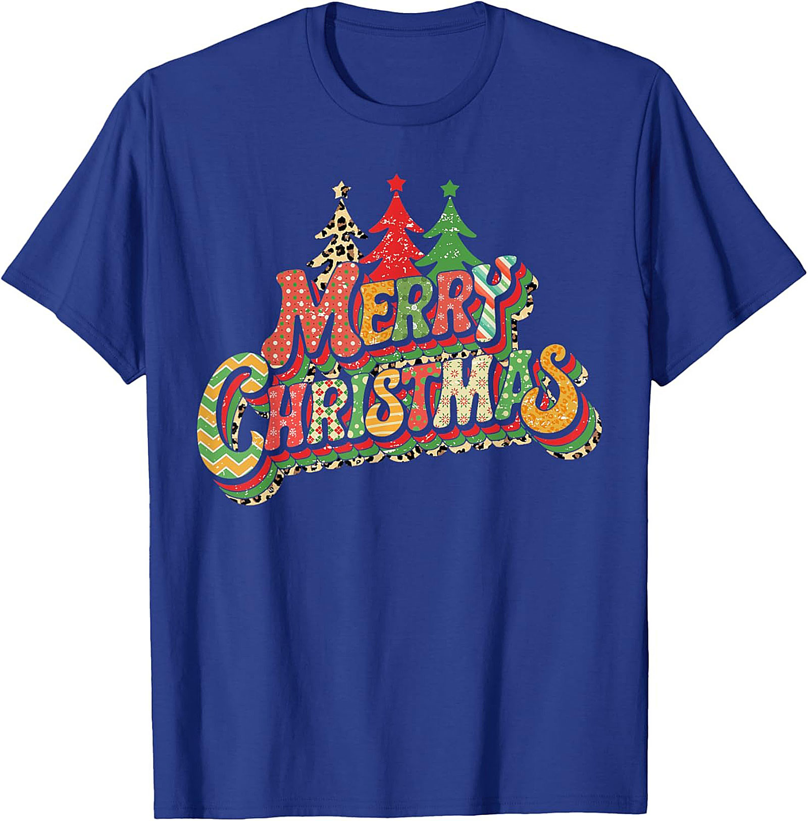 Groovy Merry Christmas T-shirt Retro Holiday Tee
