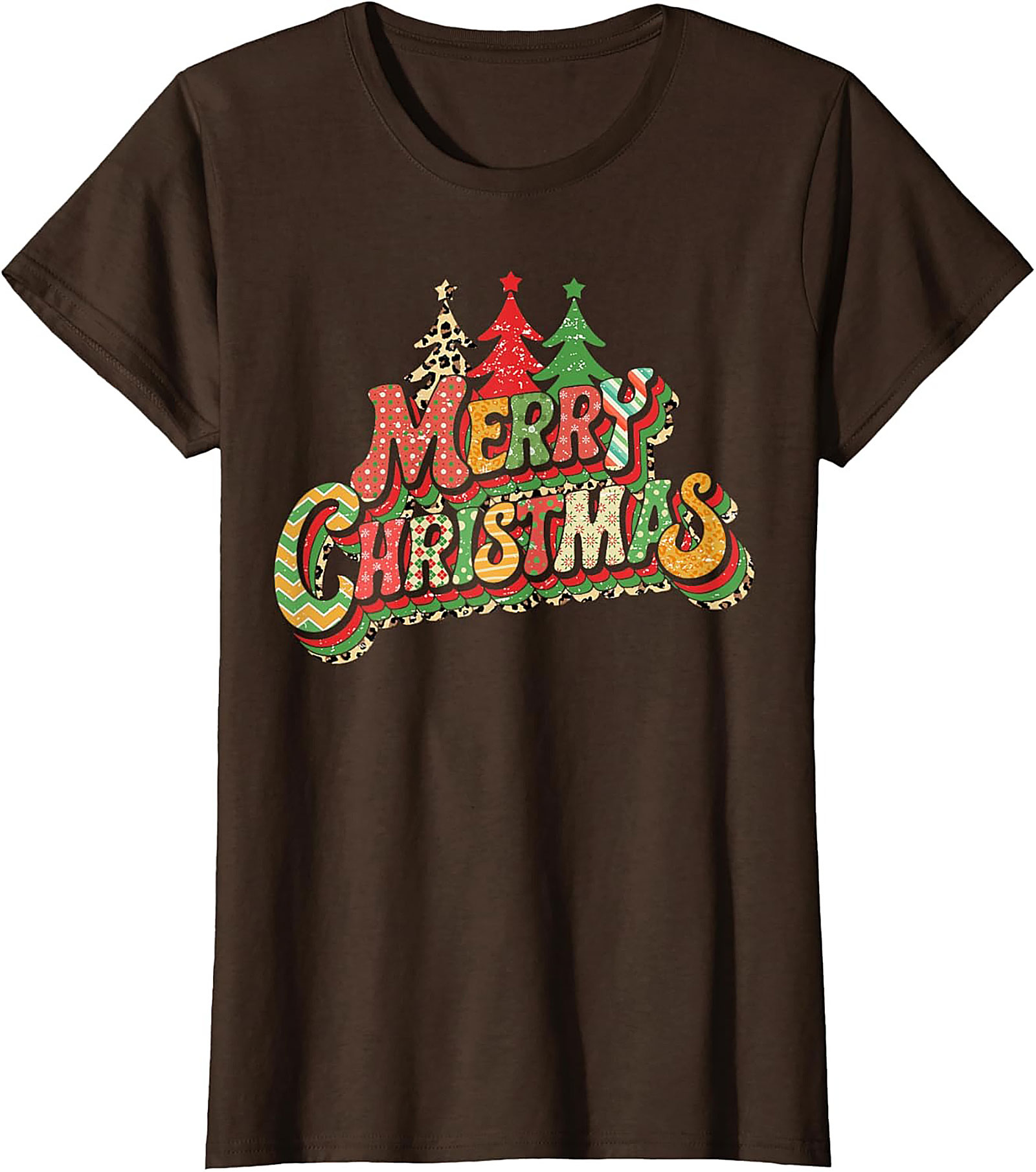 Groovy Merry Christmas T-shirt Retro Holiday Tee