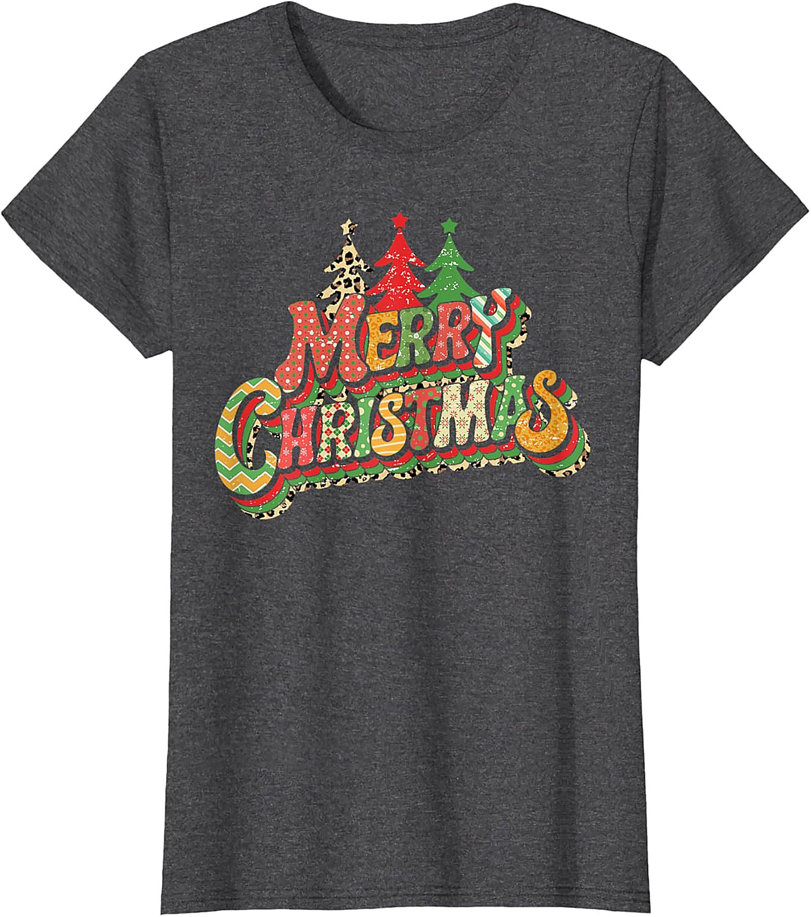 Groovy Merry Christmas T-shirt Retro Holiday Tee