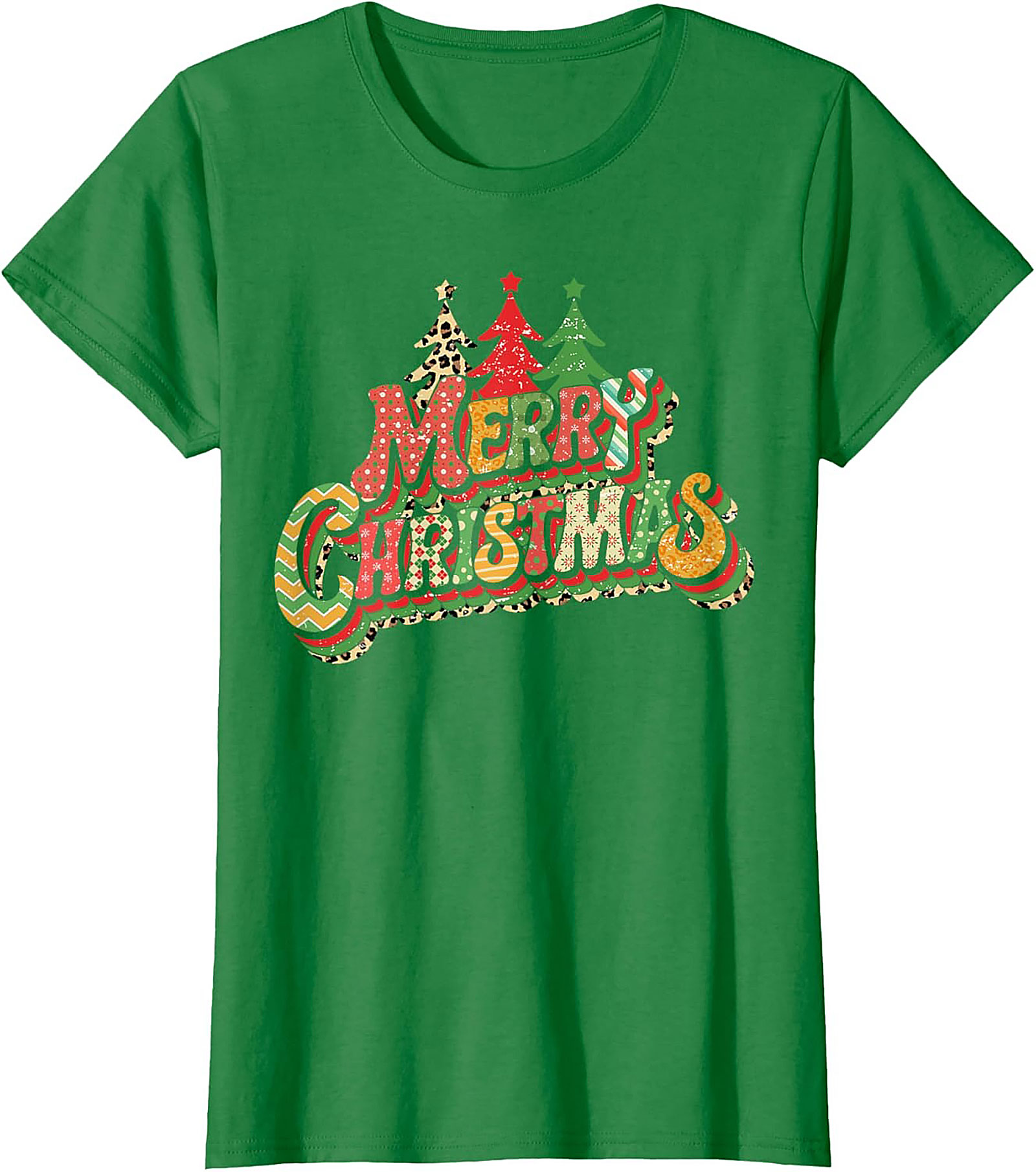 Groovy Merry Christmas T-shirt Retro Holiday Tee
