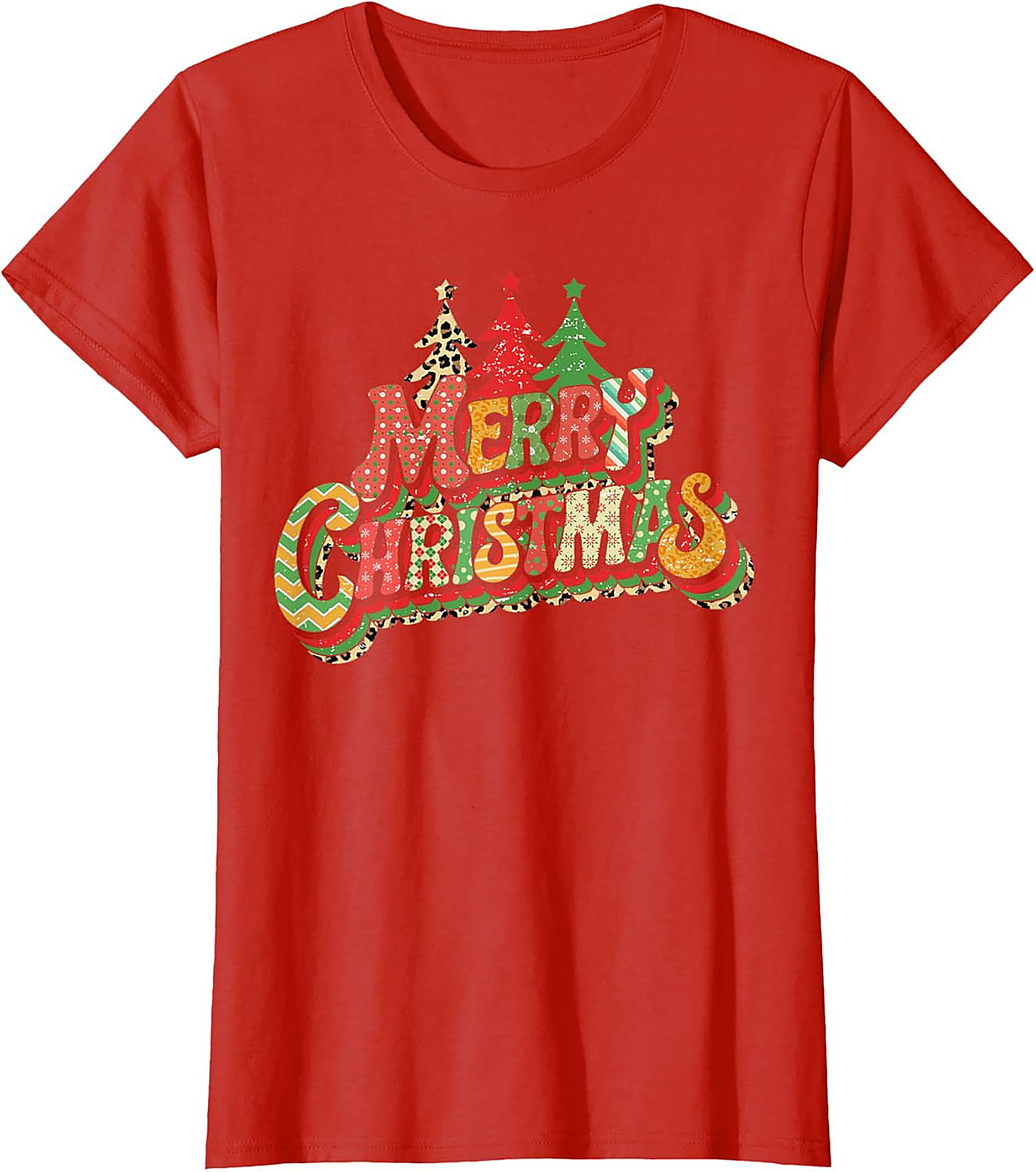 Groovy Merry Christmas T-shirt Retro Holiday Tee