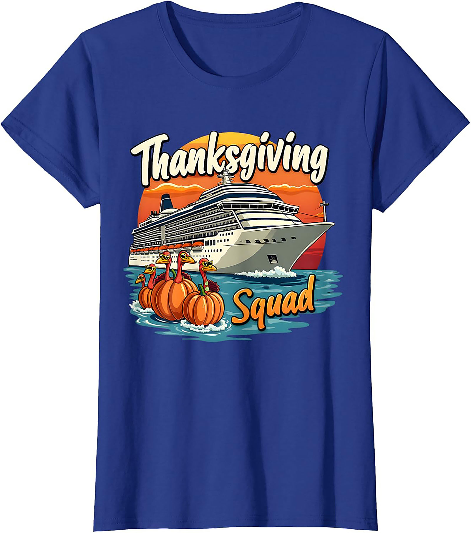 Funny Thanksgiving Cruise T-shirt | Squad Graphic Tee