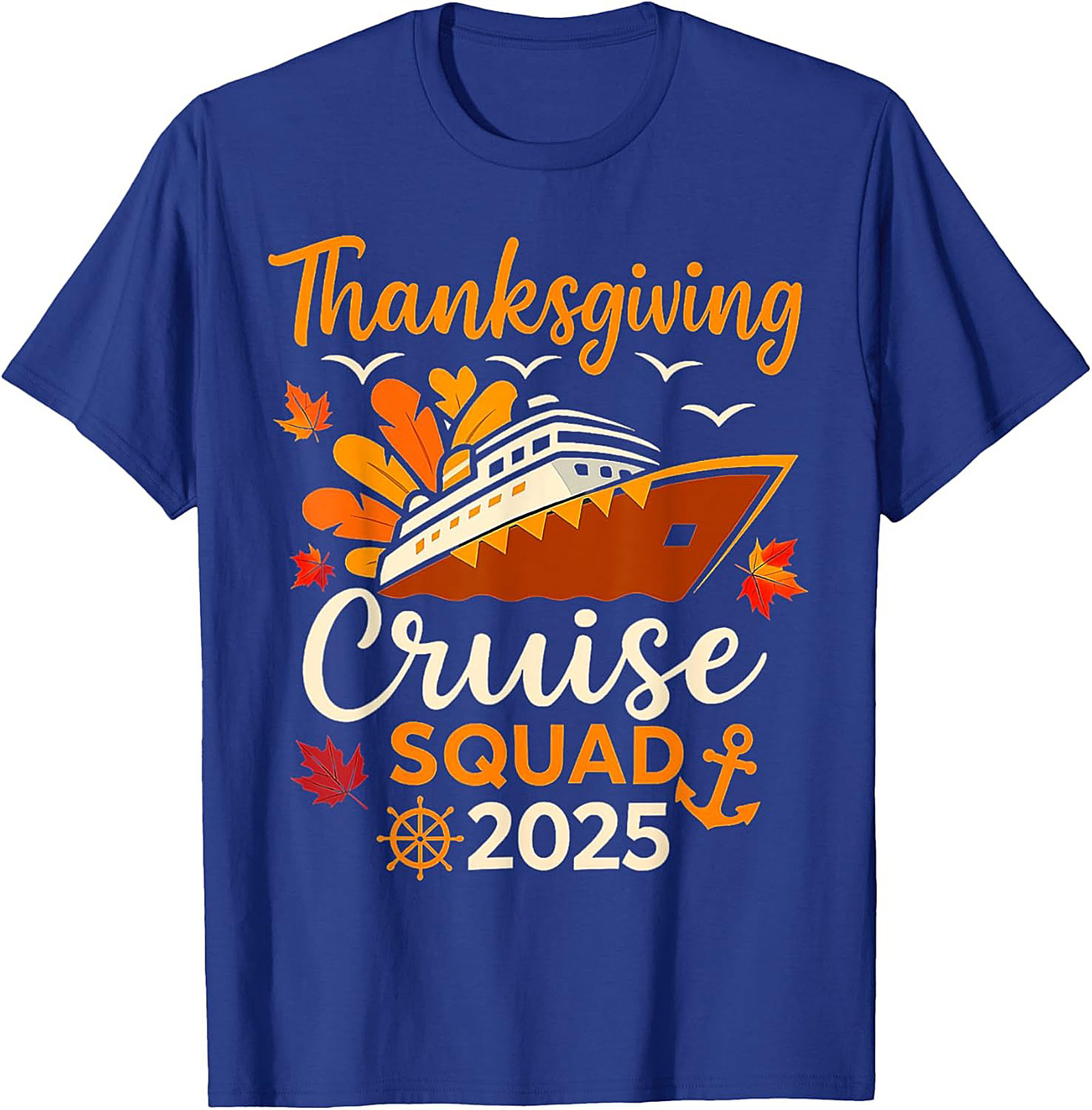 Thanksgiving Cruise Squad 2025 T-Shirt | Funny Family Tee