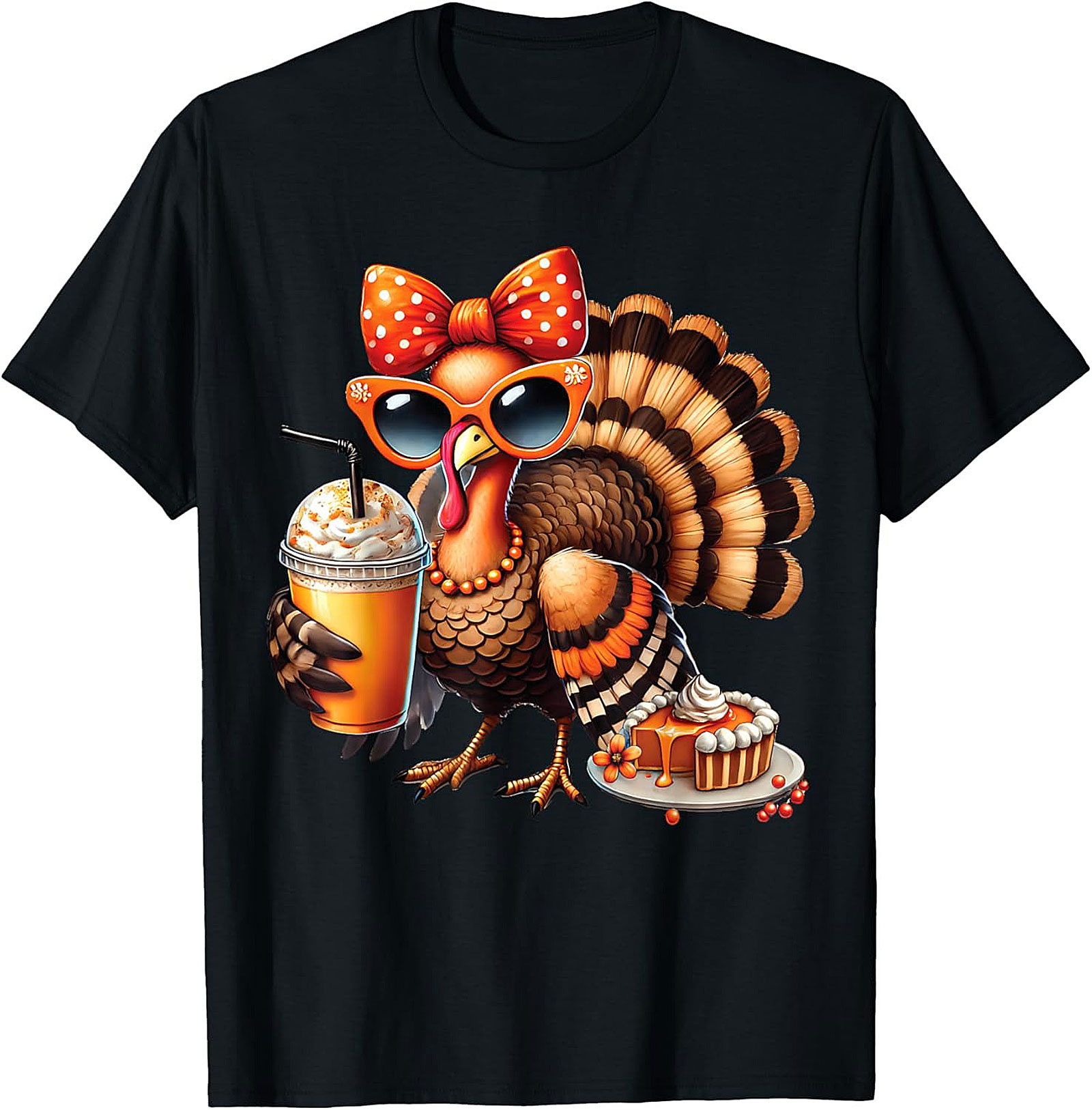 Sassy Pumpkin Spice Turkey Shirt | Funny Thanksgiving Tee
