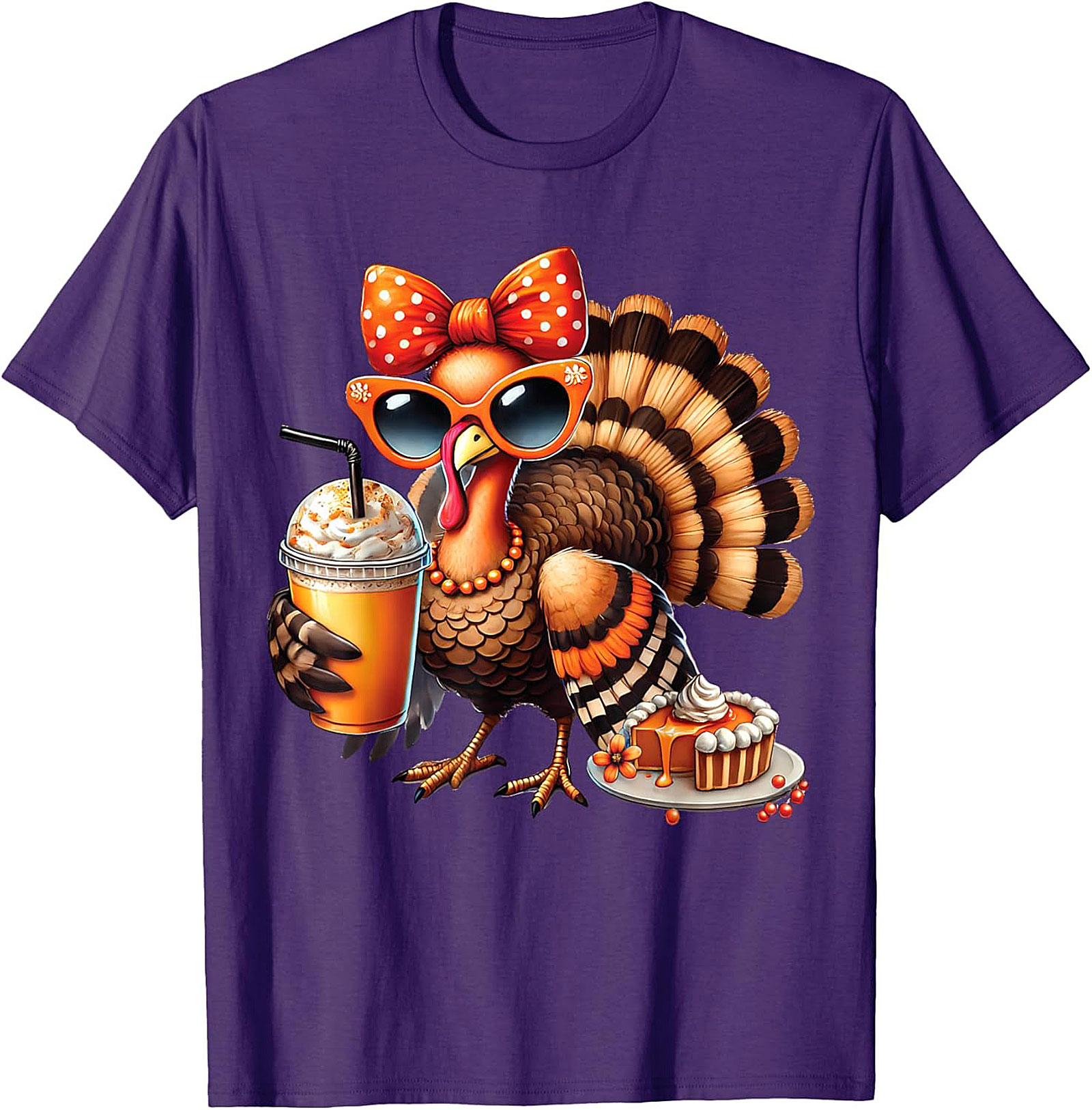 Sassy Pumpkin Spice Turkey Shirt | Funny Thanksgiving Tee