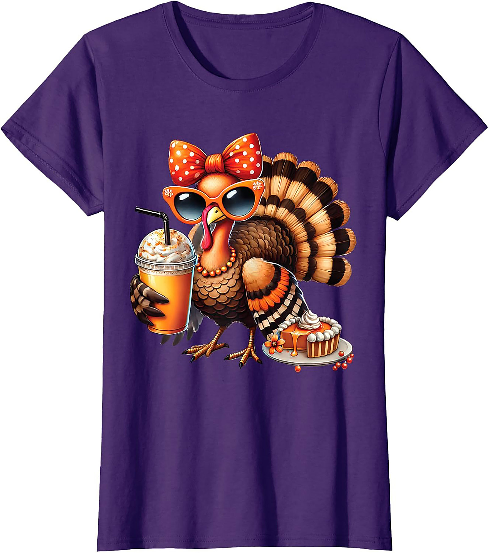 Sassy Pumpkin Spice Turkey Shirt | Funny Thanksgiving Tee