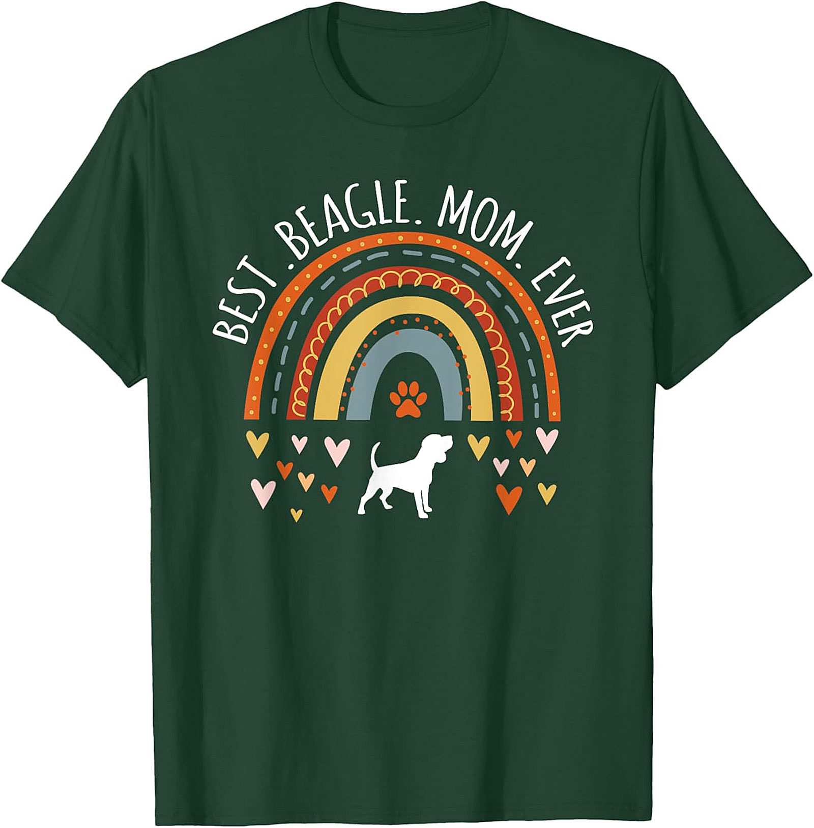 BEST. BEAGLE. MOM. EVER. T-Shirt | Boho Dog Mom Graphic Tee