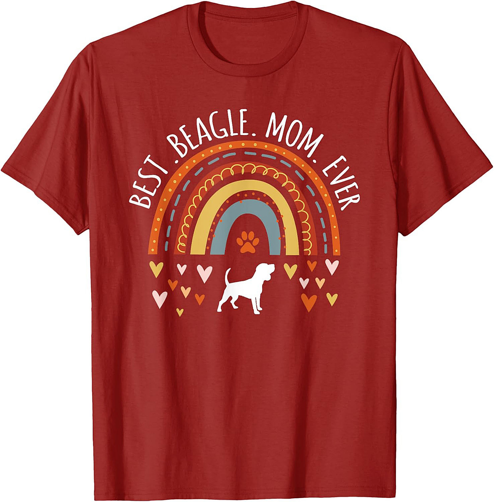 BEST. BEAGLE. MOM. EVER. T-Shirt | Boho Dog Mom Graphic Tee