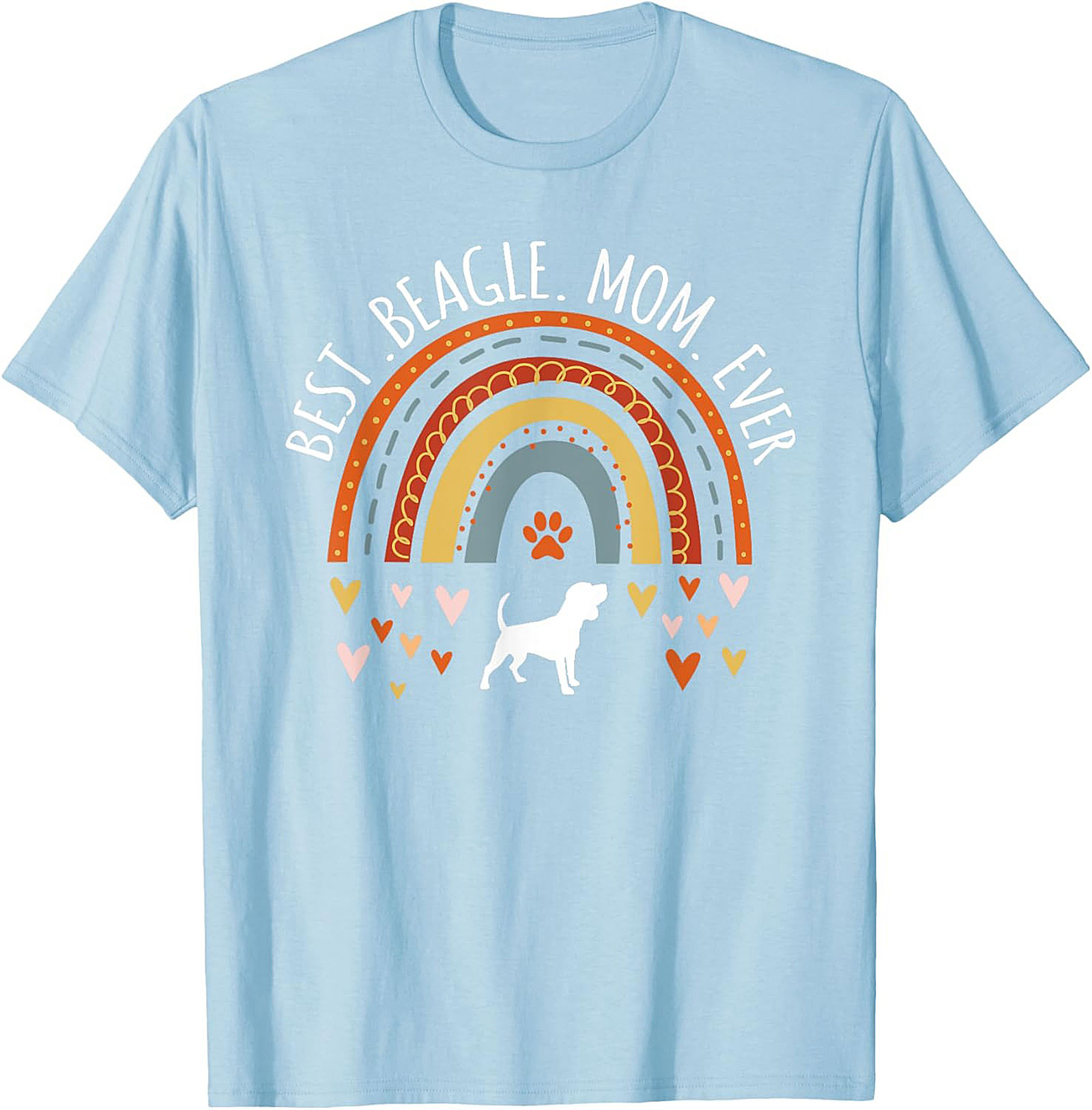 BEST. BEAGLE. MOM. EVER. T-Shirt | Boho Dog Mom Graphic Tee