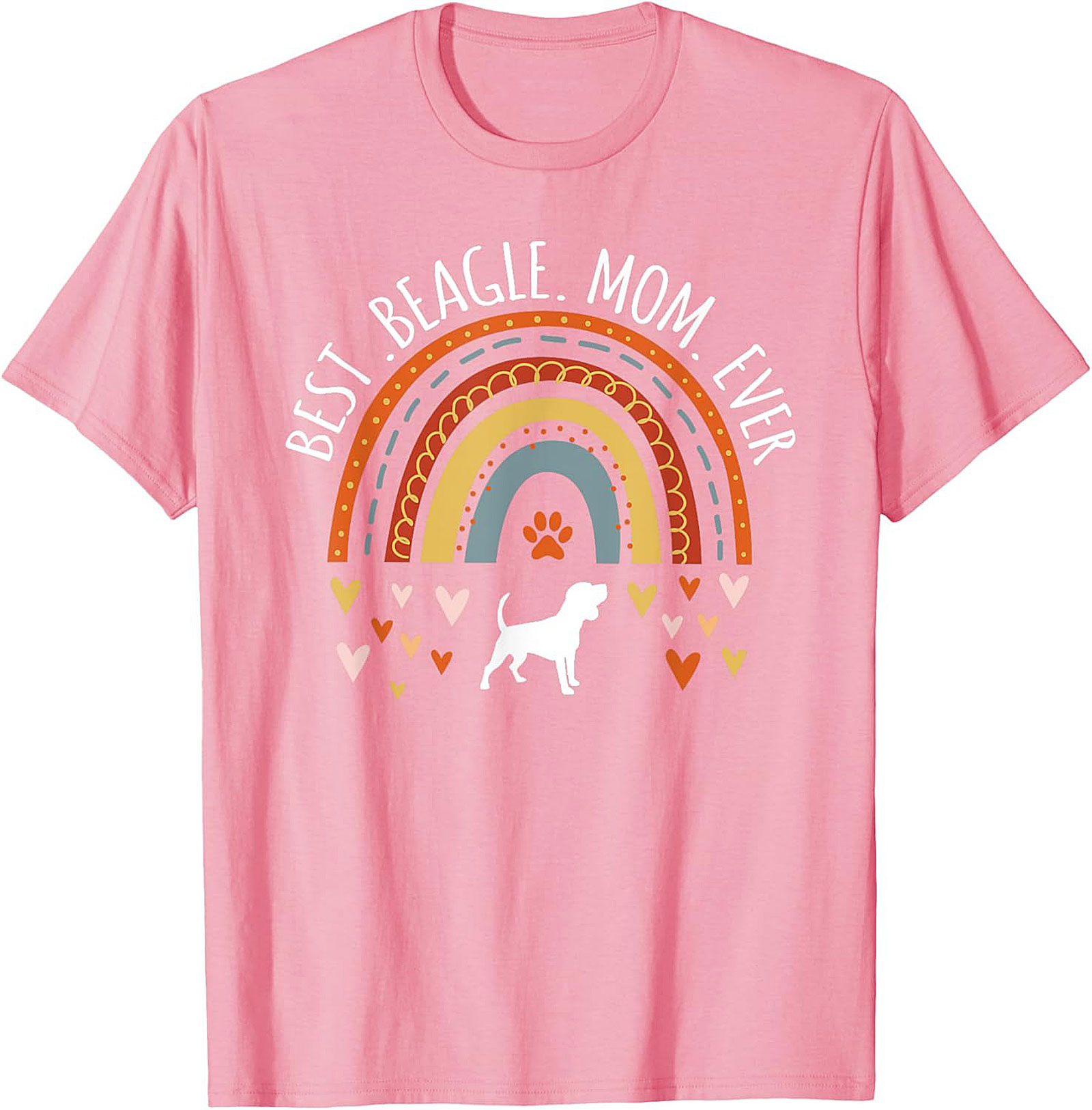 BEST. BEAGLE. MOM. EVER. T-Shirt | Boho Dog Mom Graphic Tee