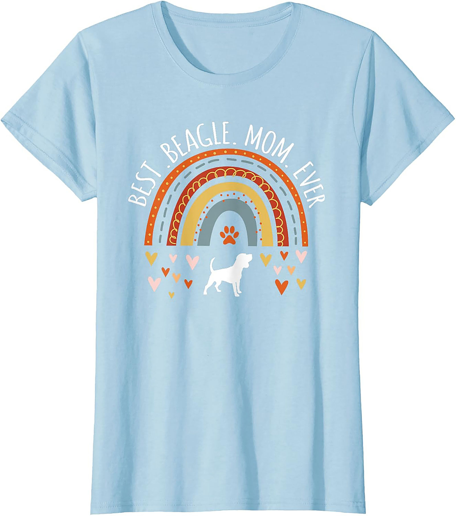 BEST. BEAGLE. MOM. EVER. T-Shirt | Boho Dog Mom Graphic Tee