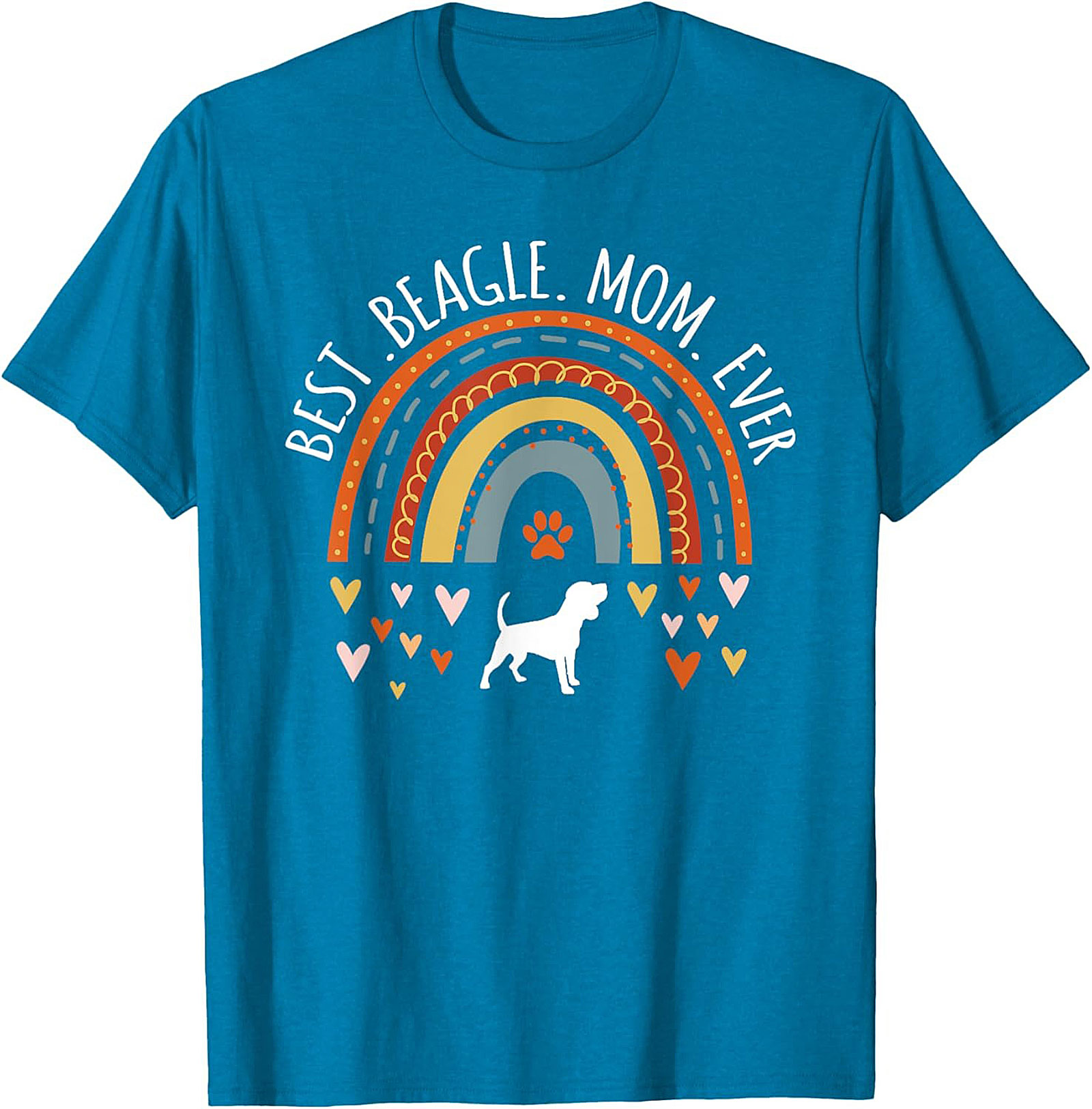 BEST. BEAGLE. MOM. EVER. T-Shirt | Boho Dog Mom Graphic Tee