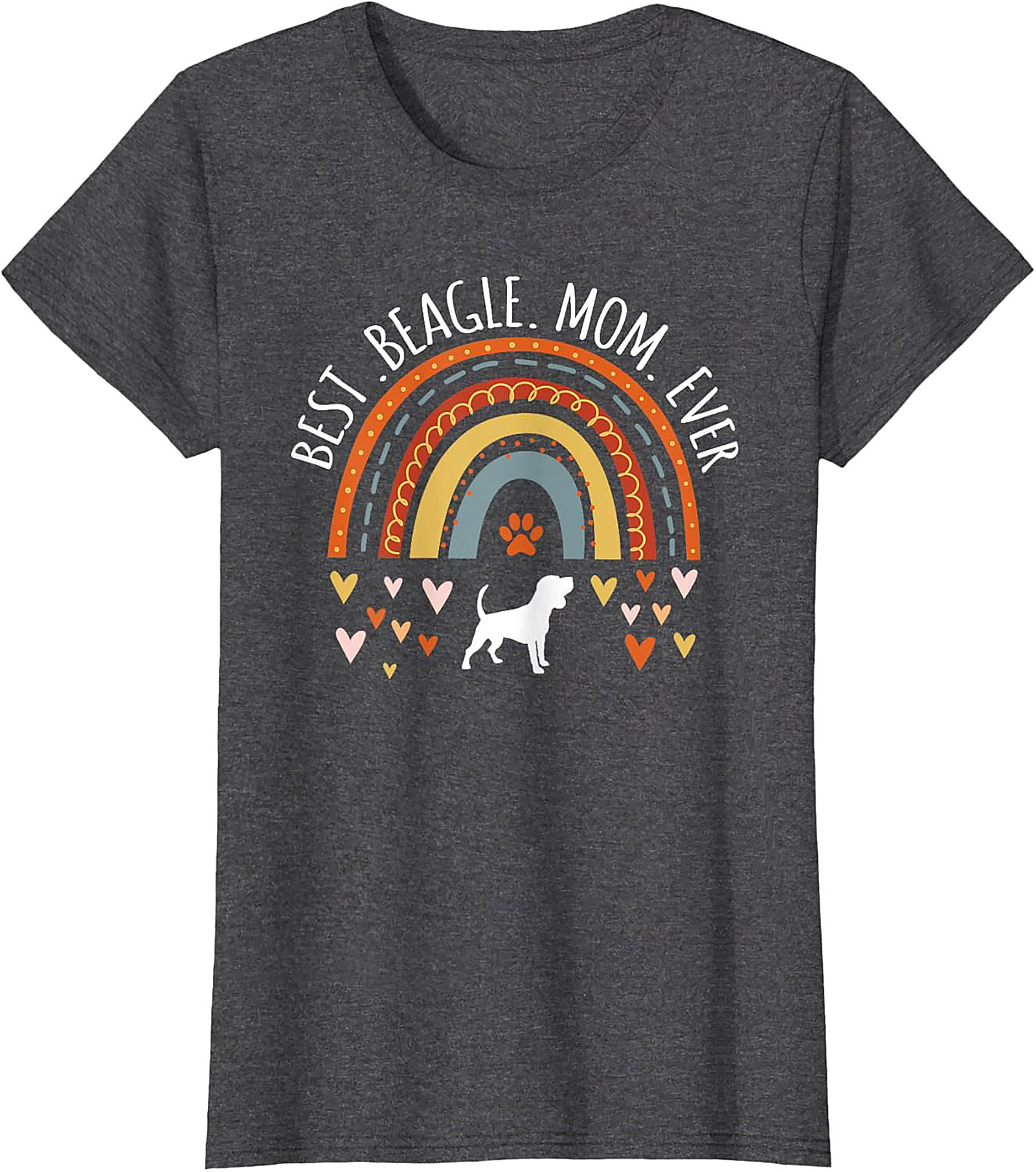 BEST. BEAGLE. MOM. EVER. T-Shirt | Boho Dog Mom Graphic Tee