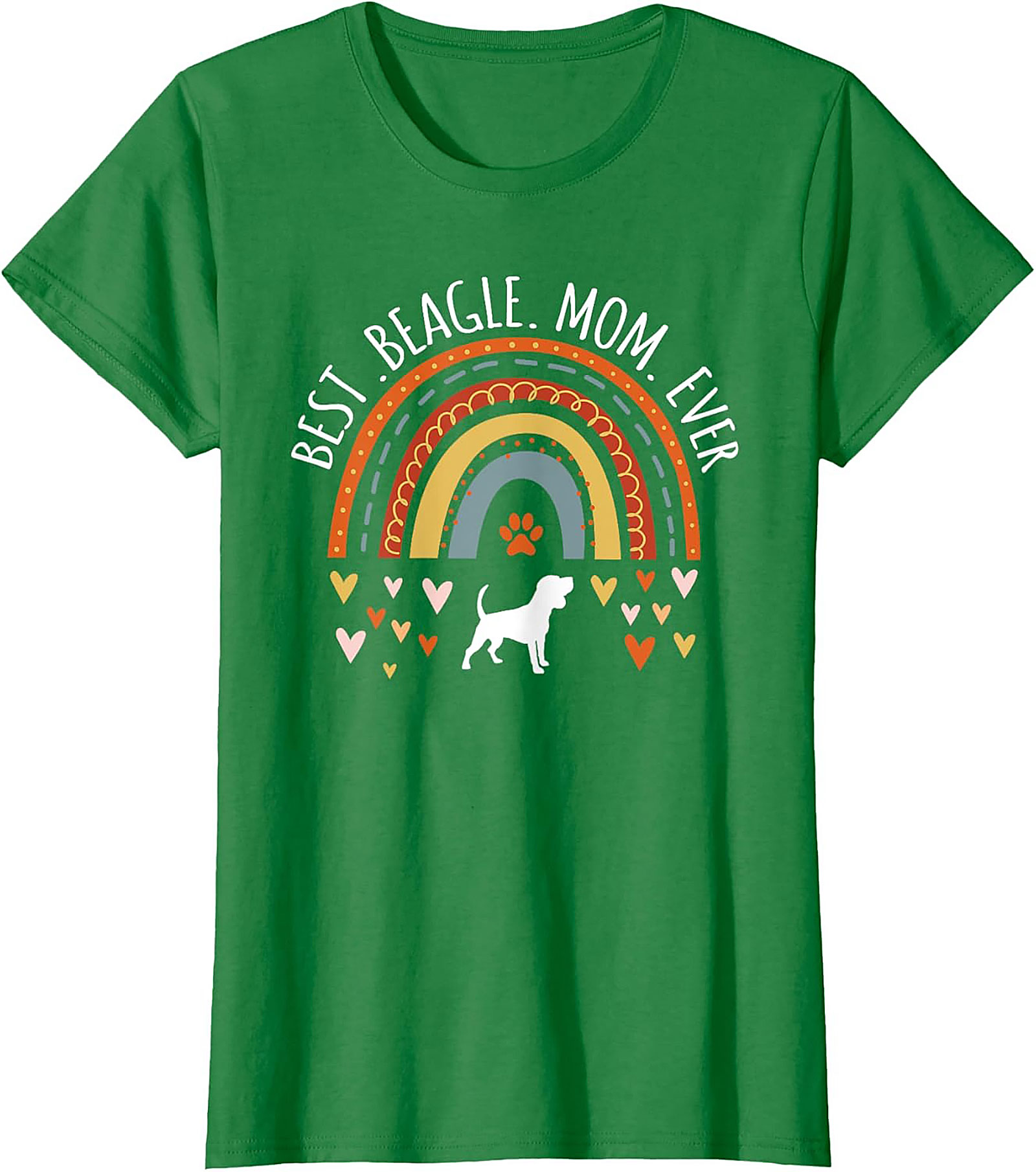 BEST. BEAGLE. MOM. EVER. T-Shirt | Boho Dog Mom Graphic Tee