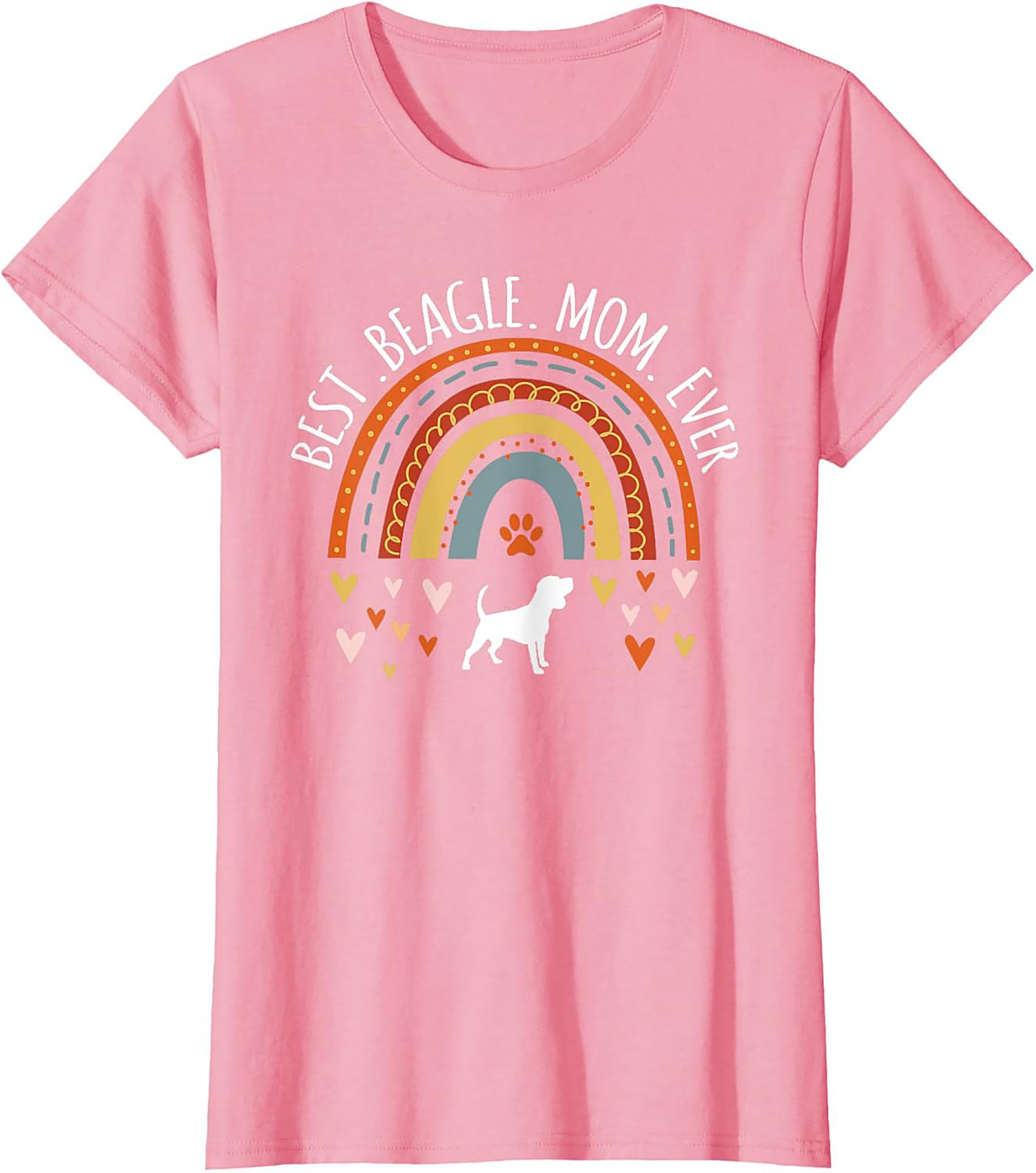 BEST. BEAGLE. MOM. EVER. T-Shirt | Boho Dog Mom Graphic Tee