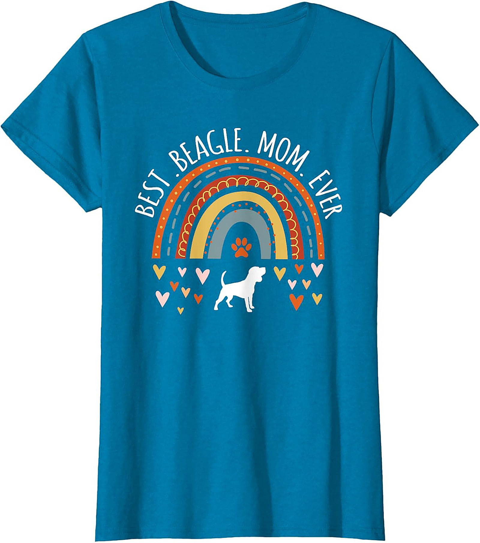 BEST. BEAGLE. MOM. EVER. T-Shirt | Boho Dog Mom Graphic Tee