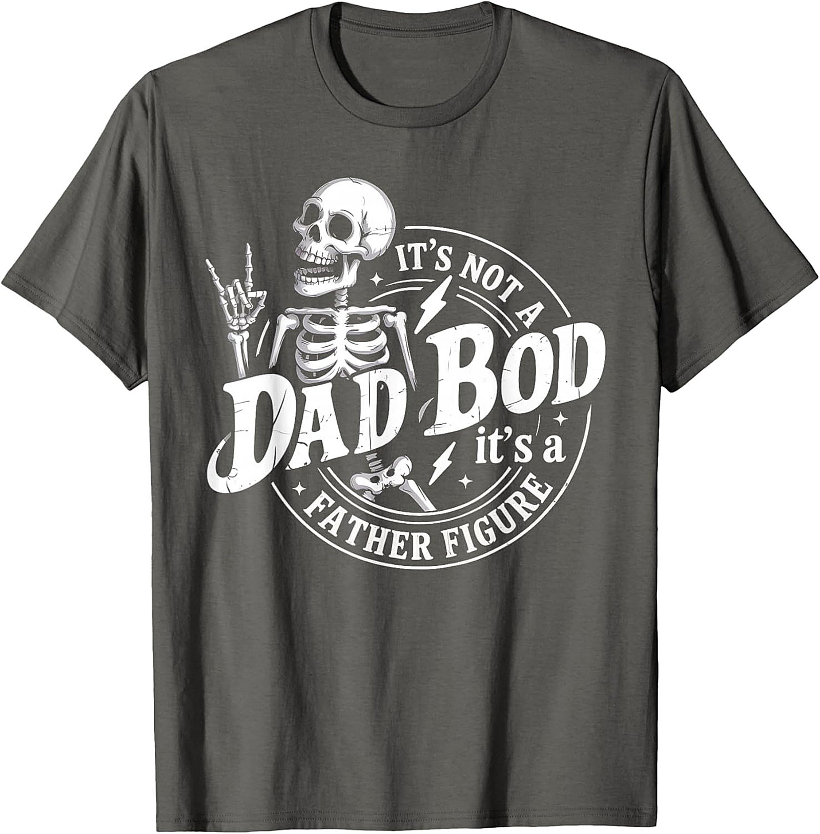 Funny Father Figure T-shirt Not a Dad Bod Graphic Tee