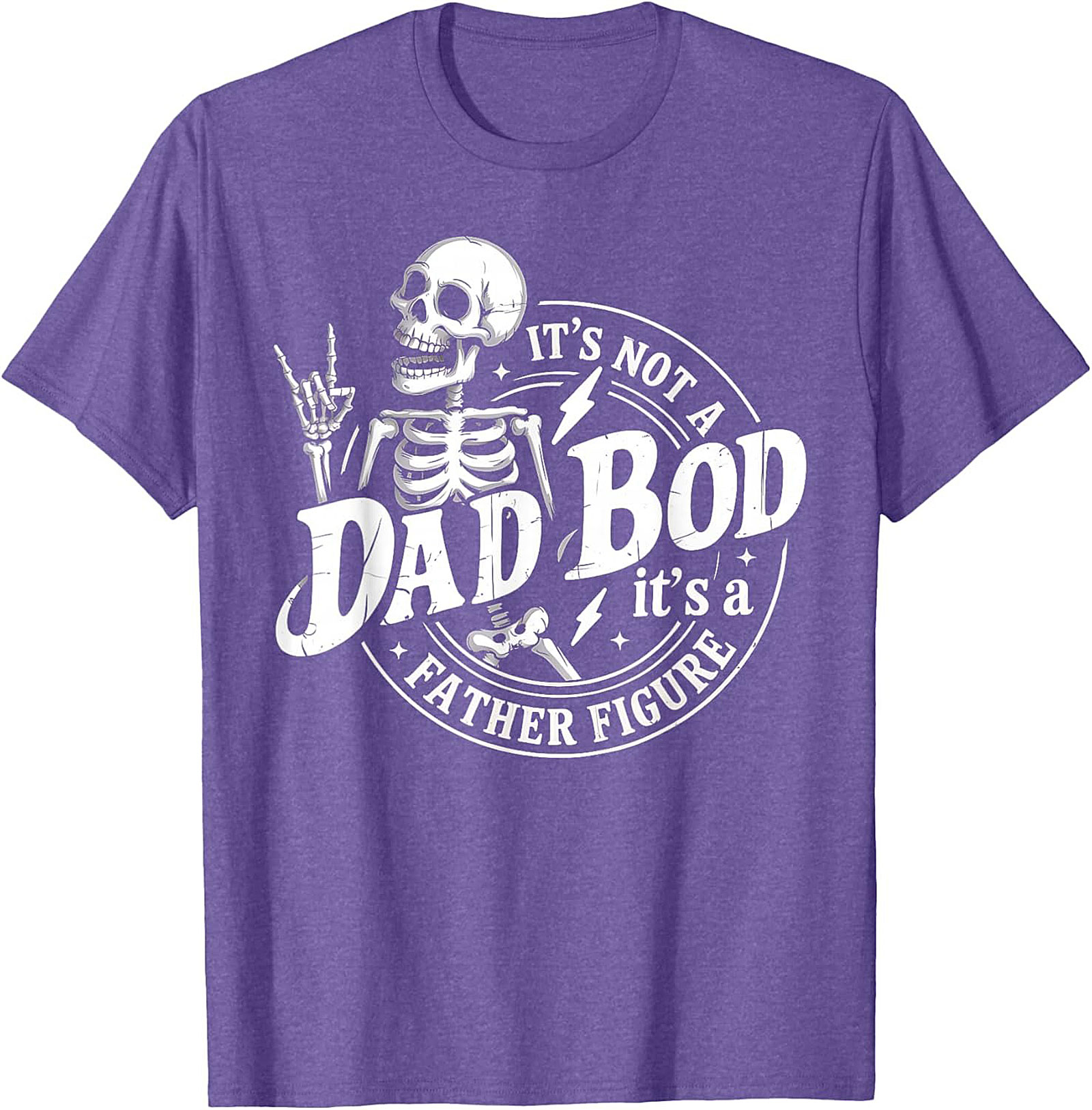 Funny Father Figure T-shirt Not a Dad Bod Graphic Tee