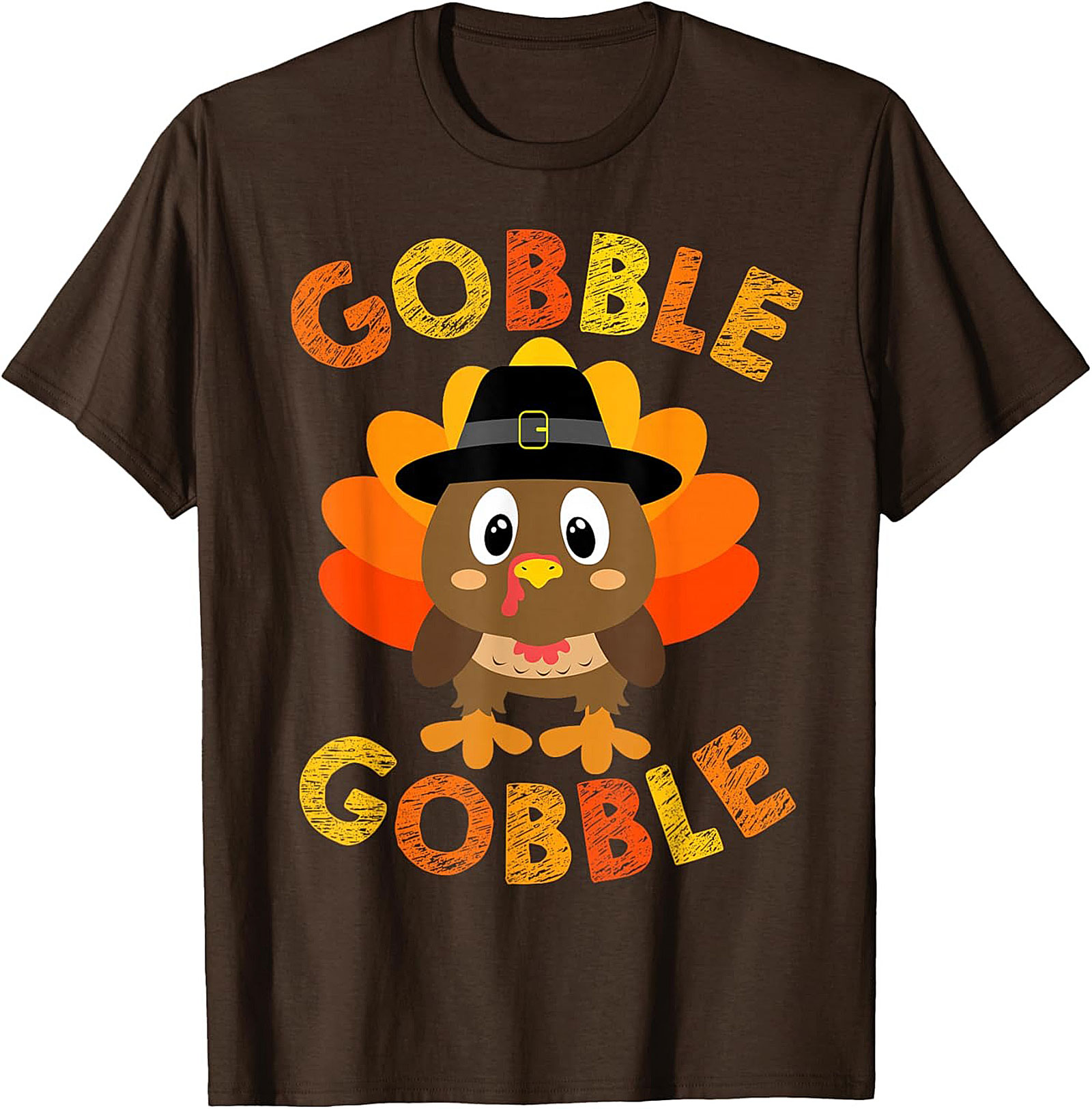 Funny Thanksgiving Turkey T-Shirt | Gobble Gobble Tee