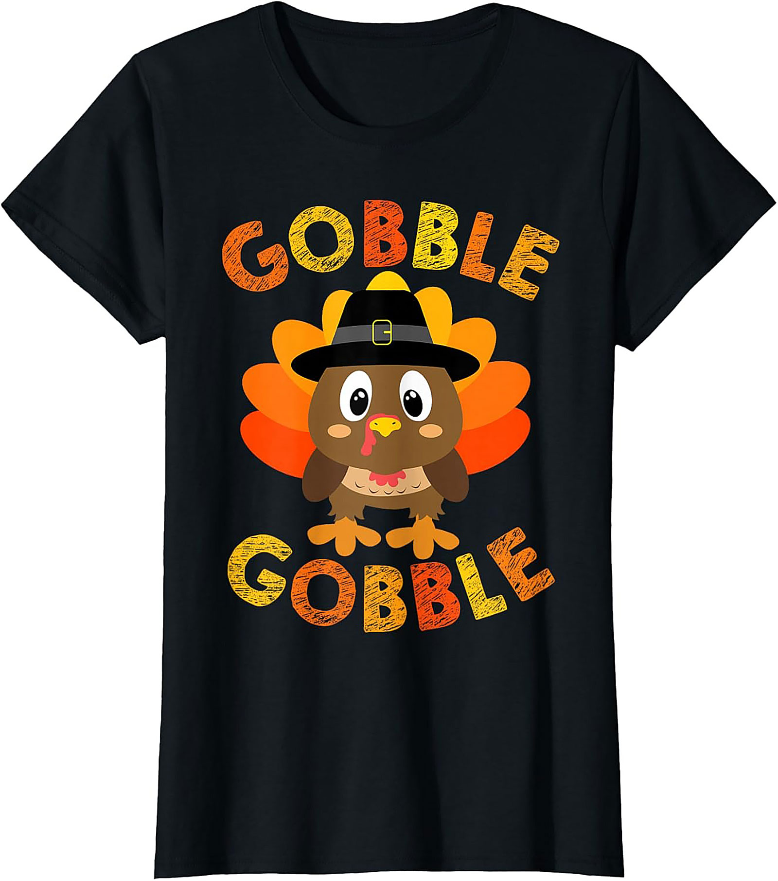 Funny Thanksgiving Turkey T-Shirt | Gobble Gobble Tee