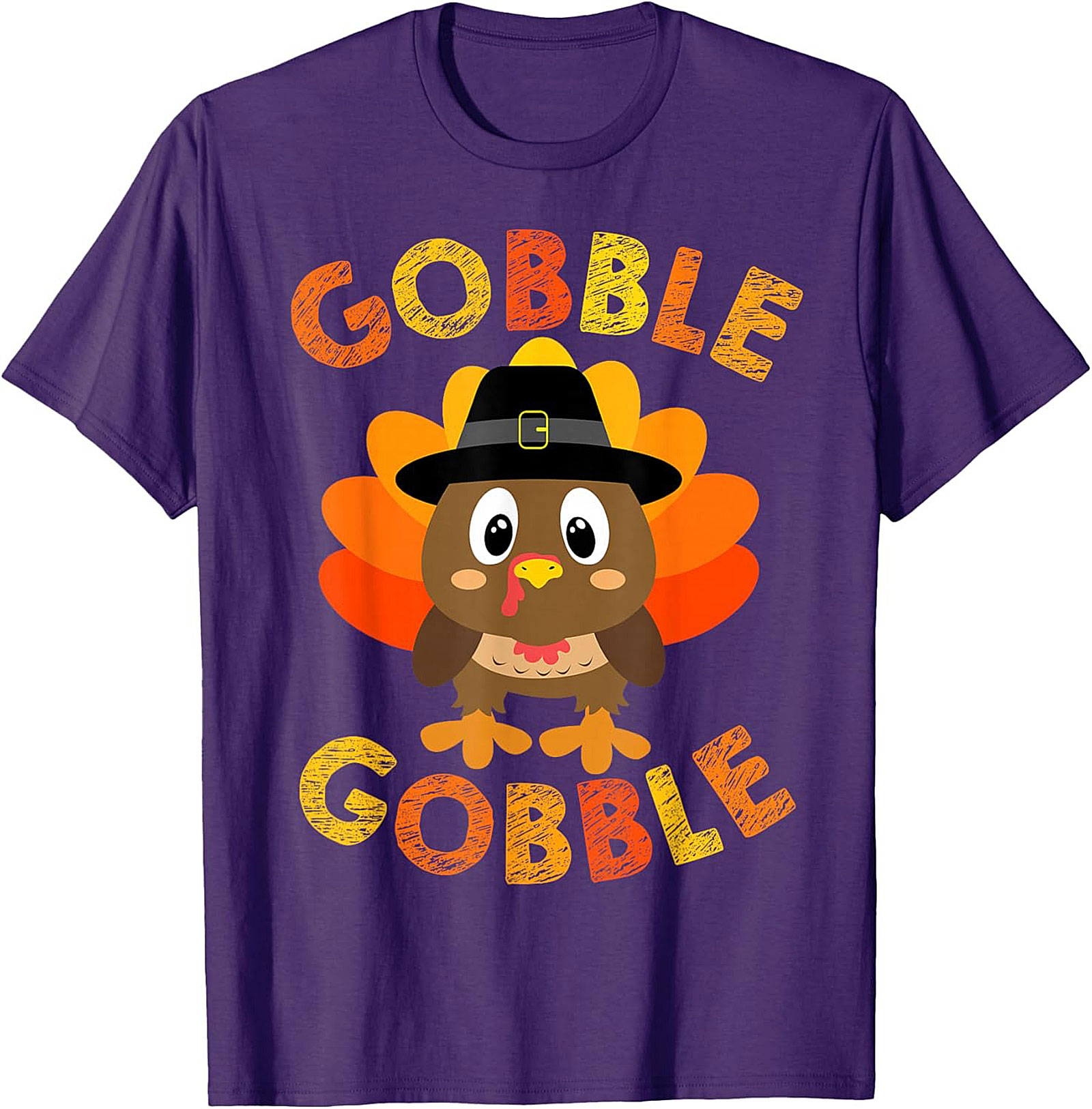 Funny Thanksgiving Turkey T-Shirt | Gobble Gobble Tee