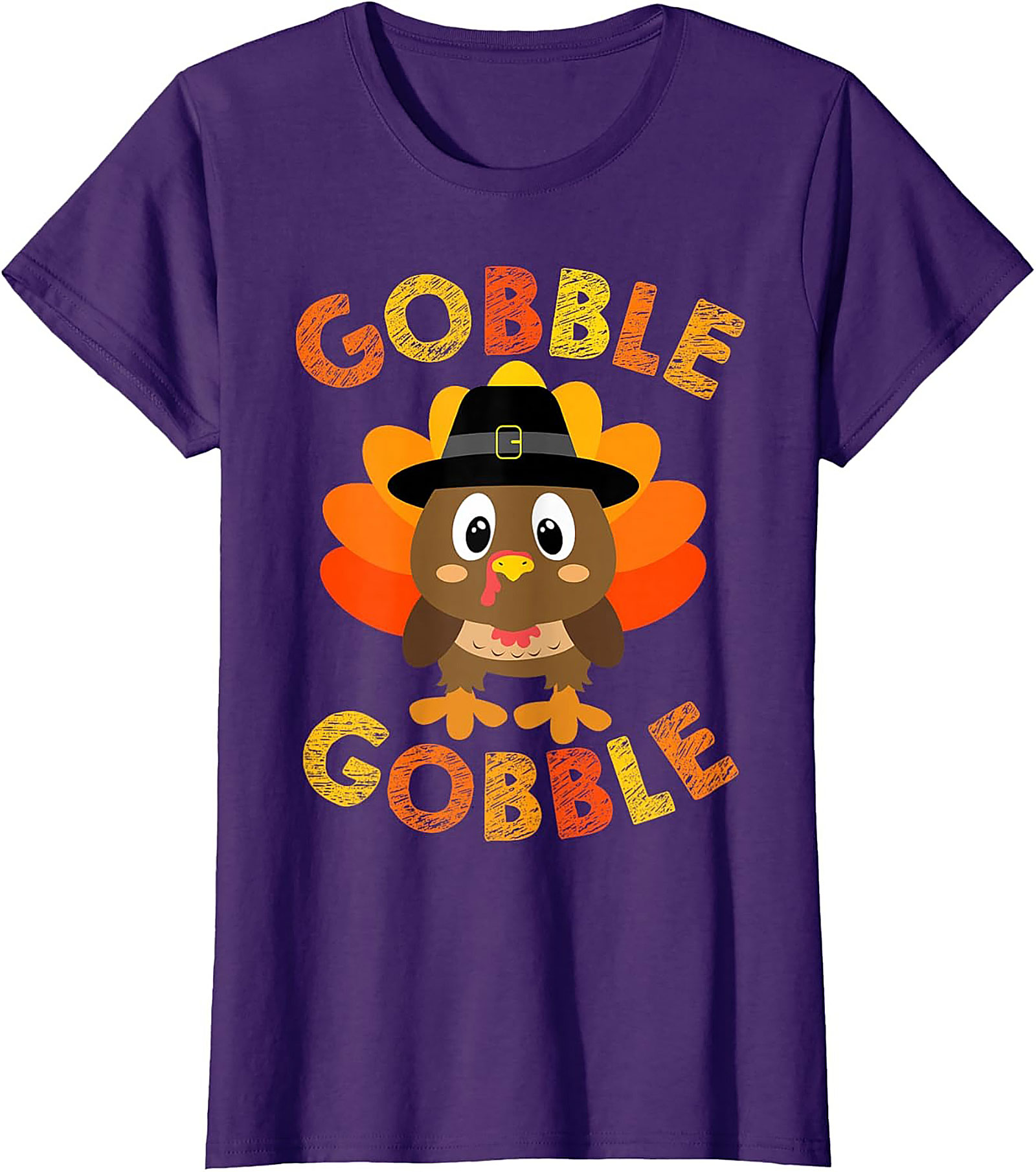 Funny Thanksgiving Turkey T-Shirt | Gobble Gobble Tee