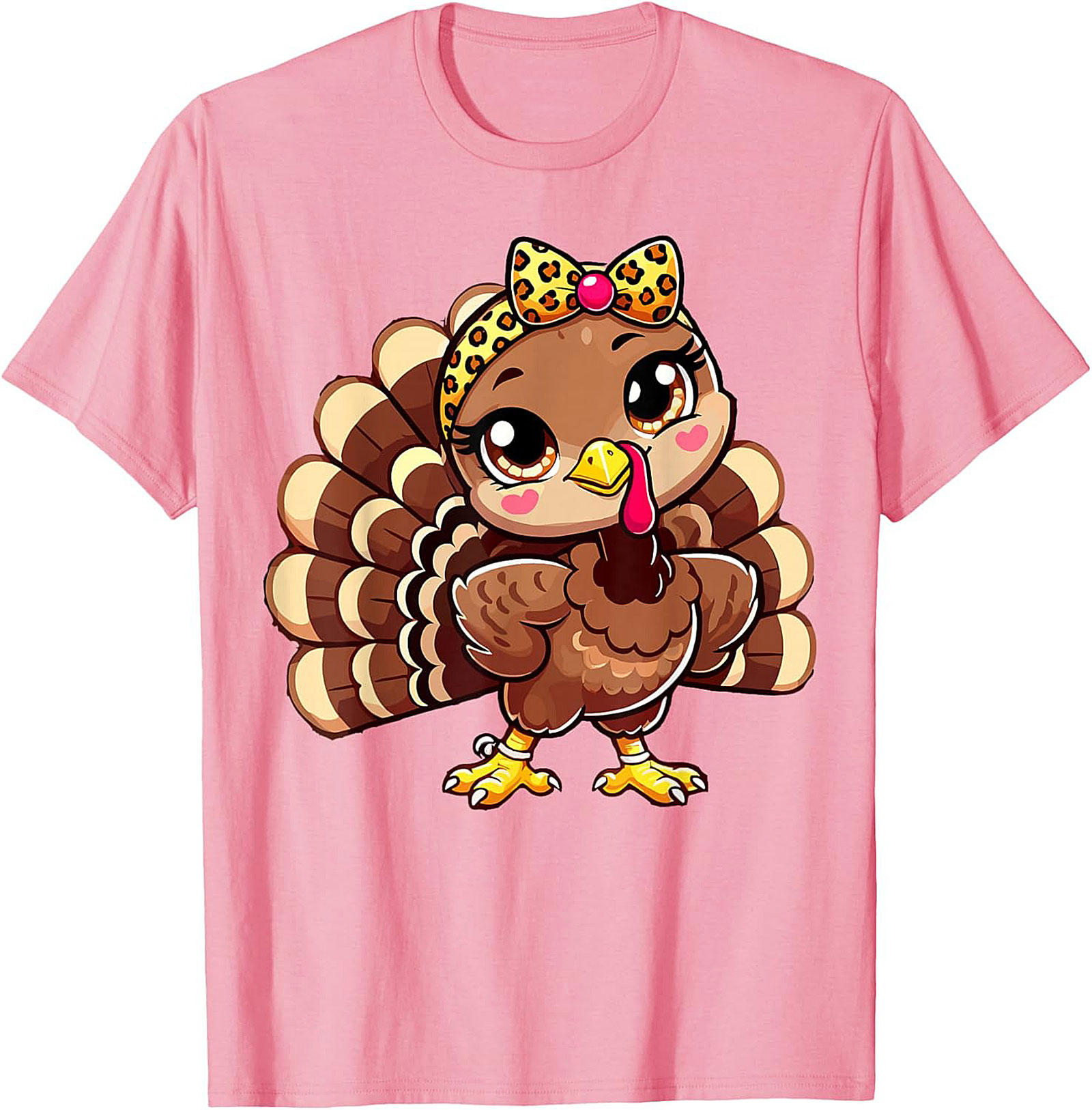 Cute Turkey Thanksgiving T-Shirt | Funny Graphic Tee