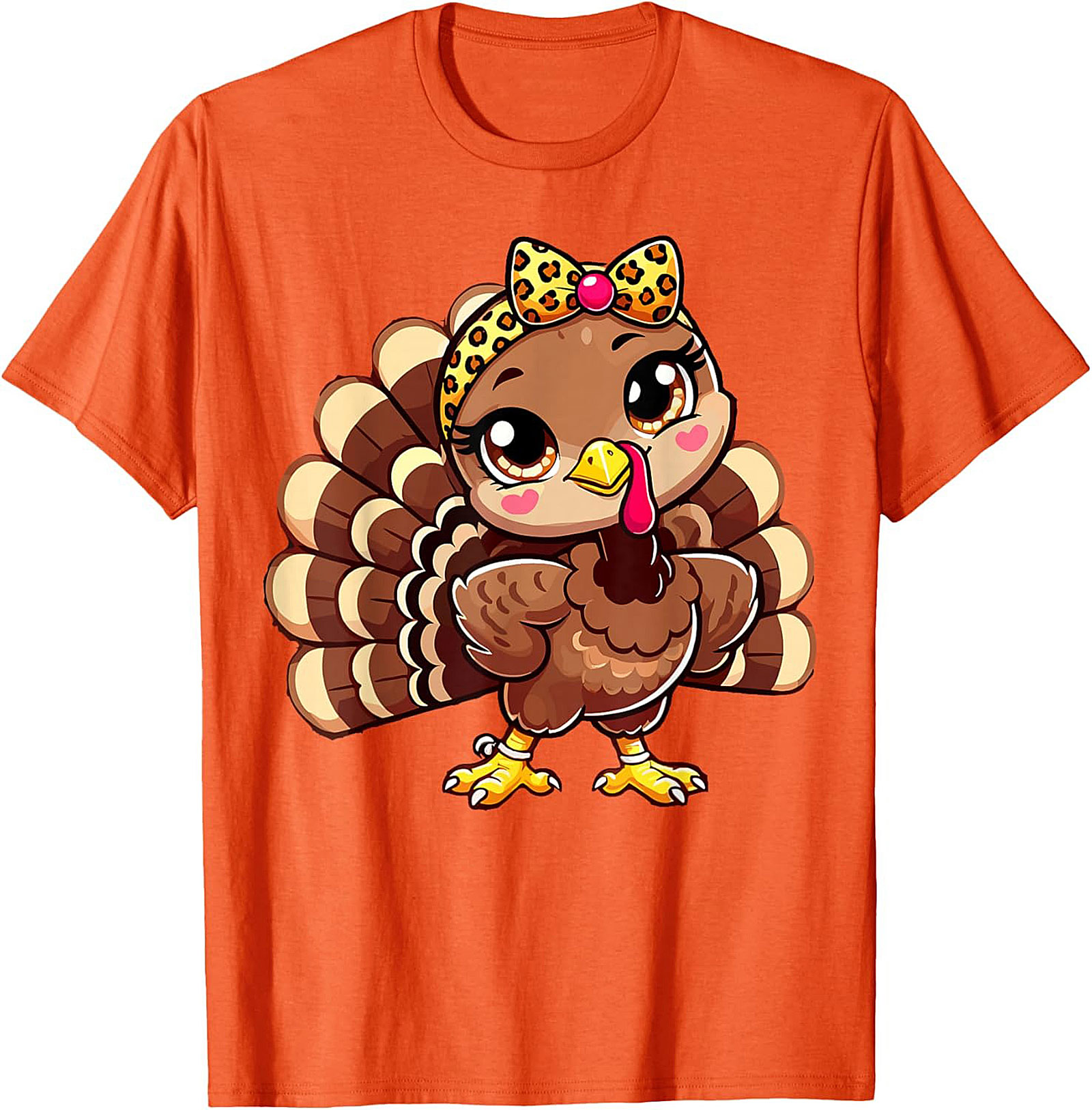 Cute Turkey Thanksgiving T-Shirt | Funny Graphic Tee