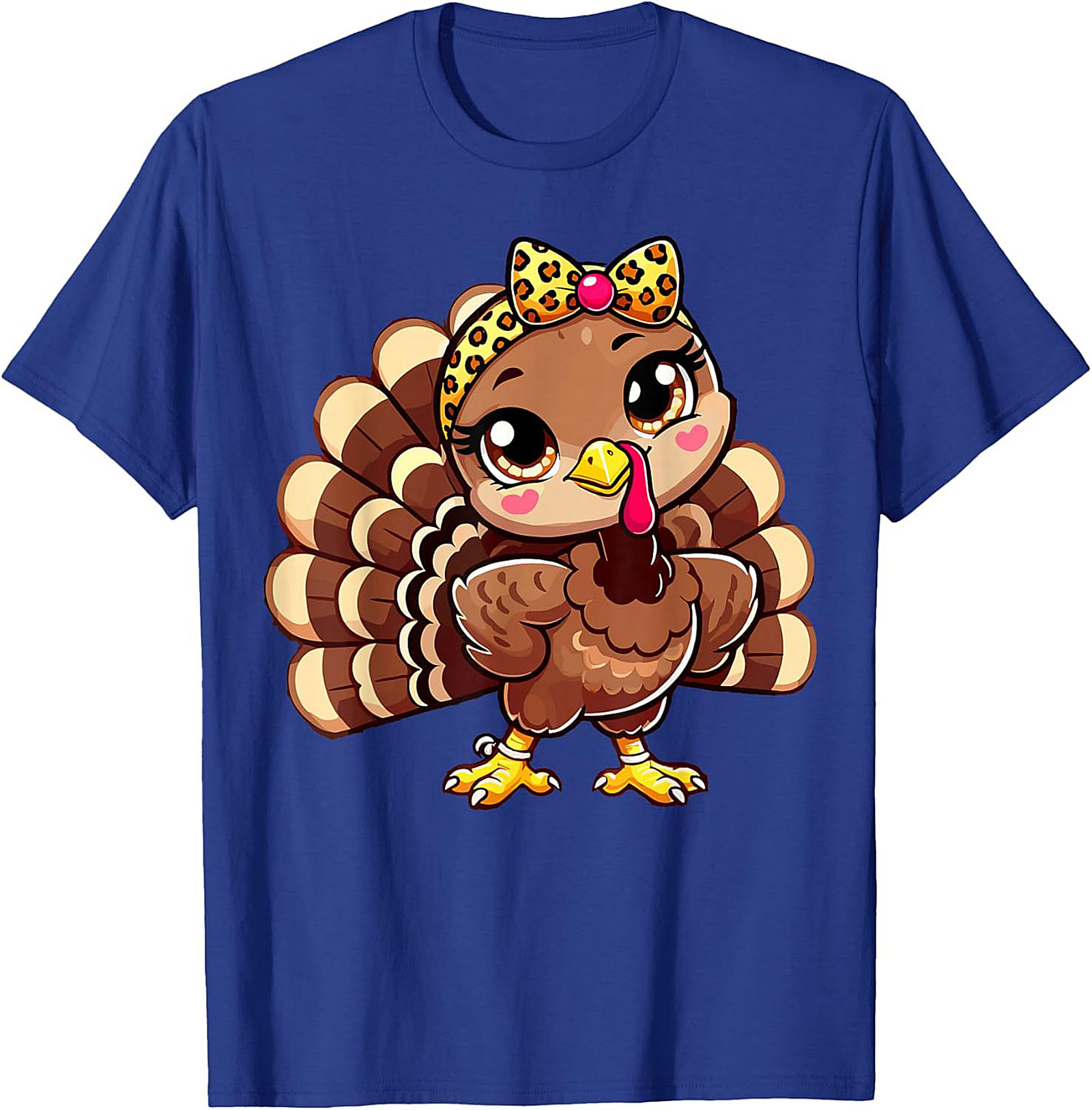 Cute Turkey Thanksgiving T-Shirt | Funny Graphic Tee