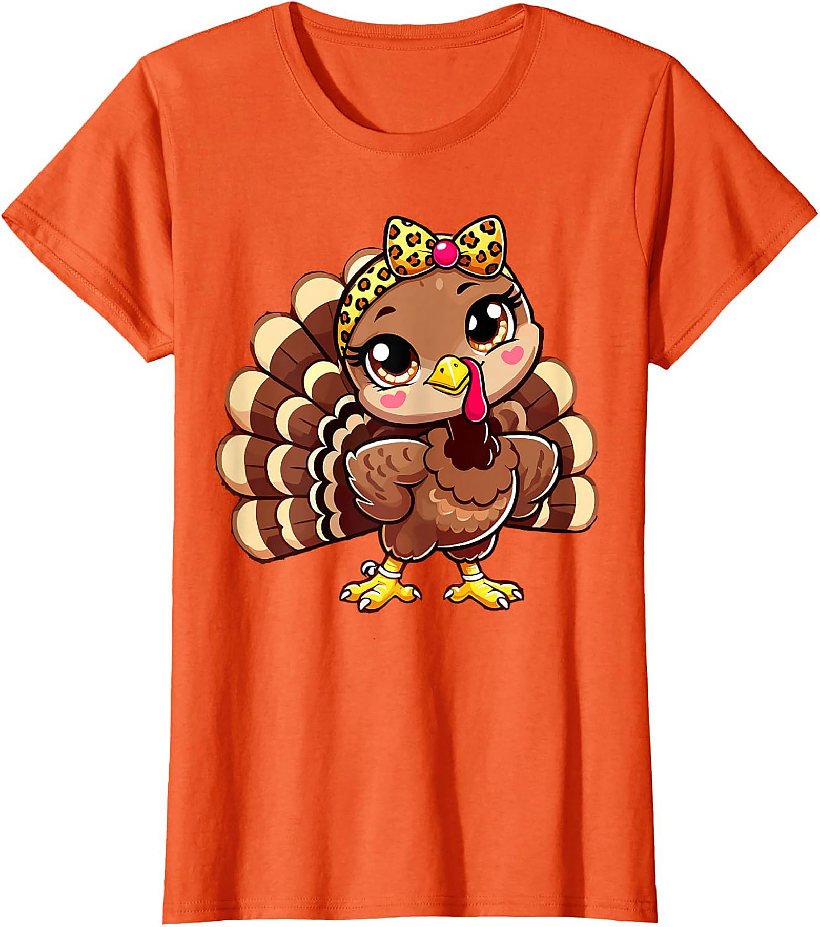 Cute Turkey Thanksgiving T-Shirt | Funny Graphic Tee