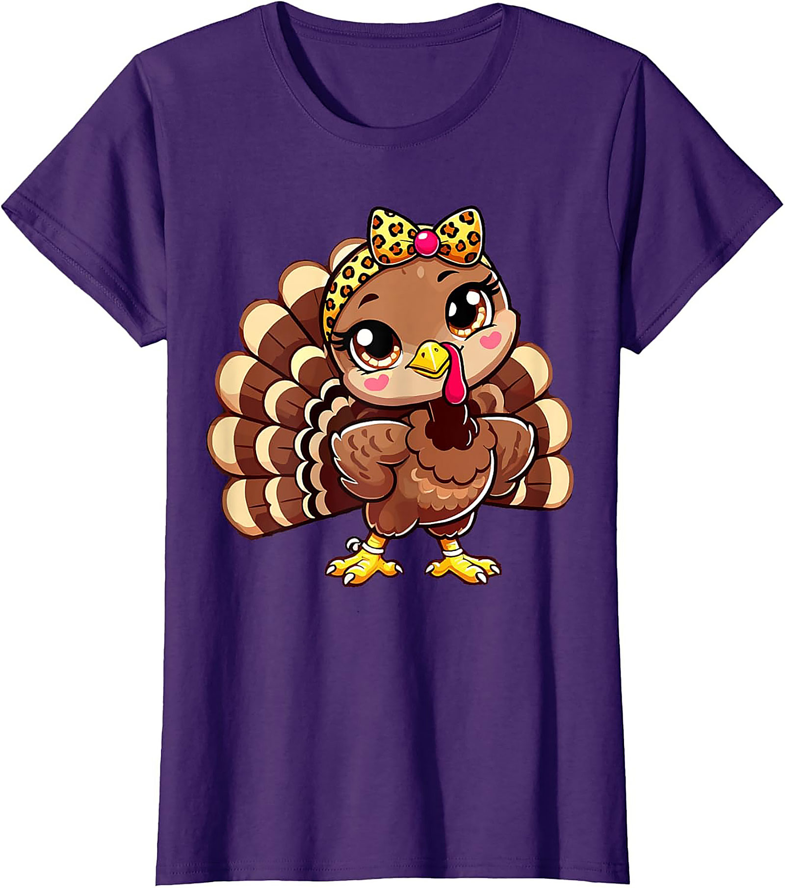 Cute Turkey Thanksgiving T-Shirt | Funny Graphic Tee