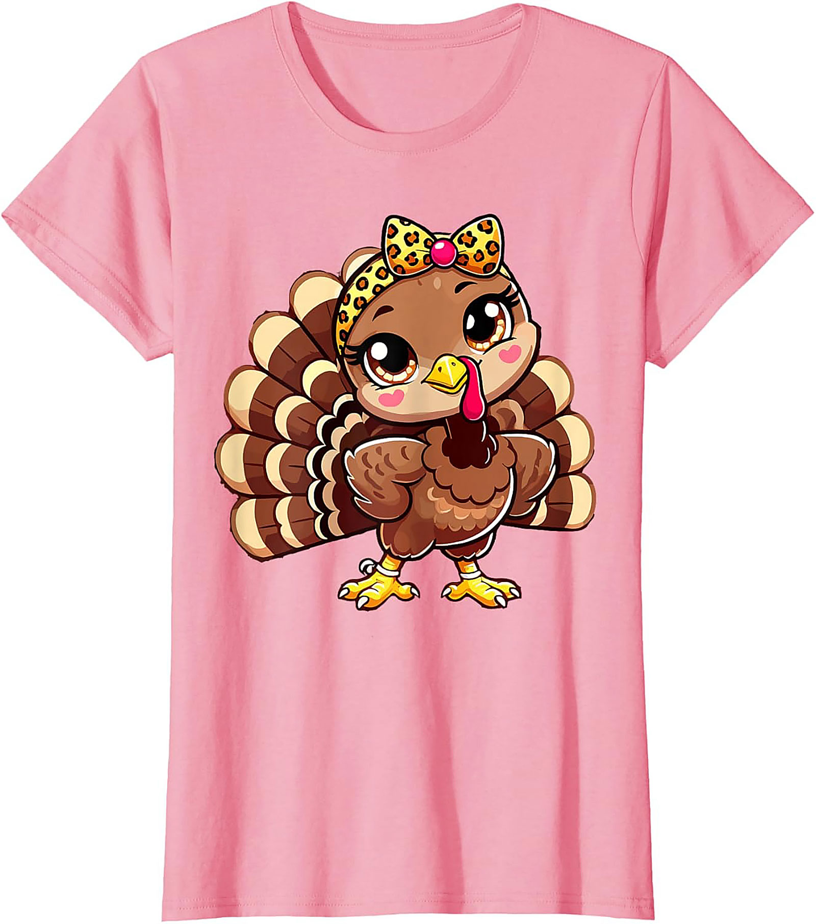 Cute Turkey Thanksgiving T-Shirt | Funny Graphic Tee