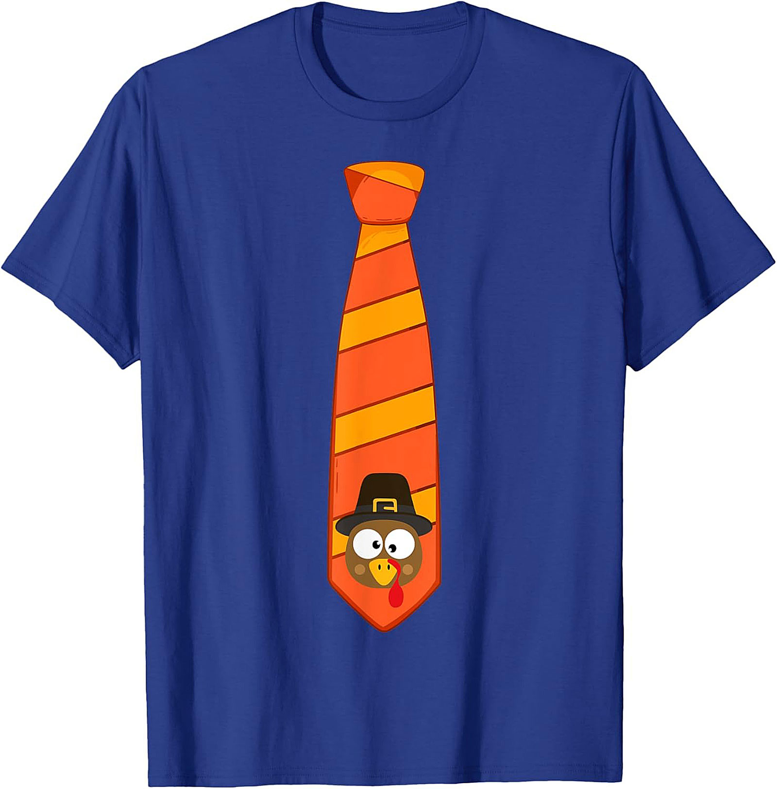 Funny Thanksgiving Tie T-shirt | Turkey Graphic Tee