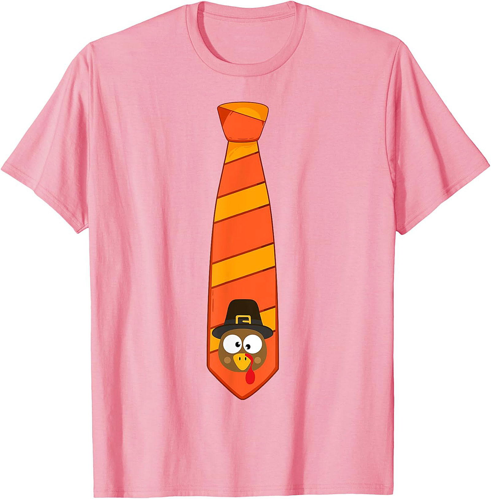 Funny Thanksgiving Tie T-shirt | Turkey Graphic Tee
