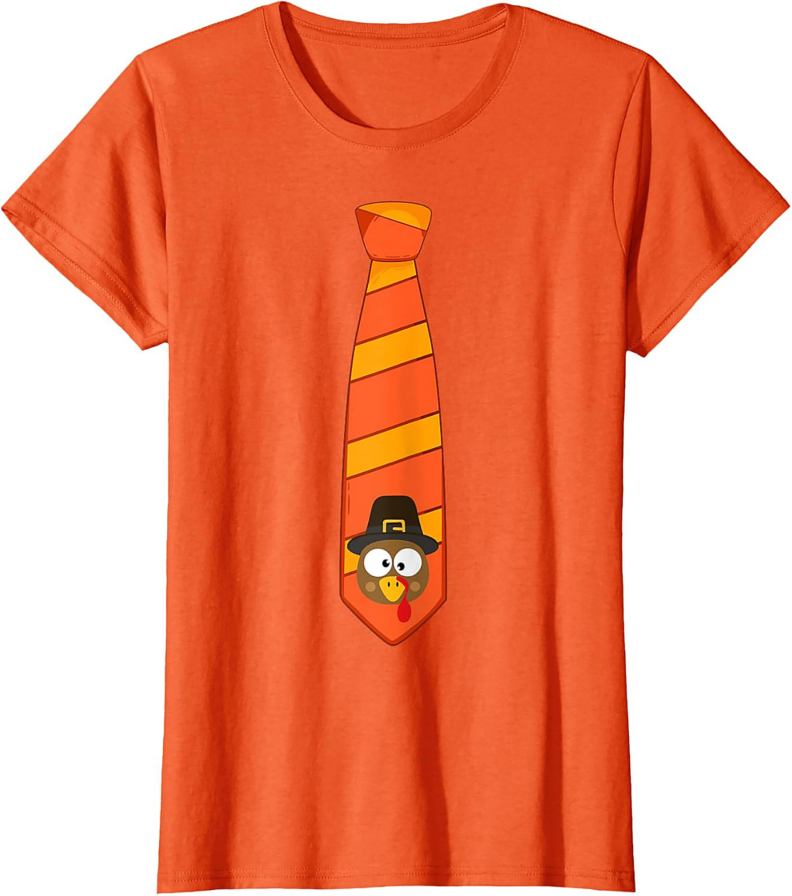 Funny Thanksgiving Tie T-shirt | Turkey Graphic Tee