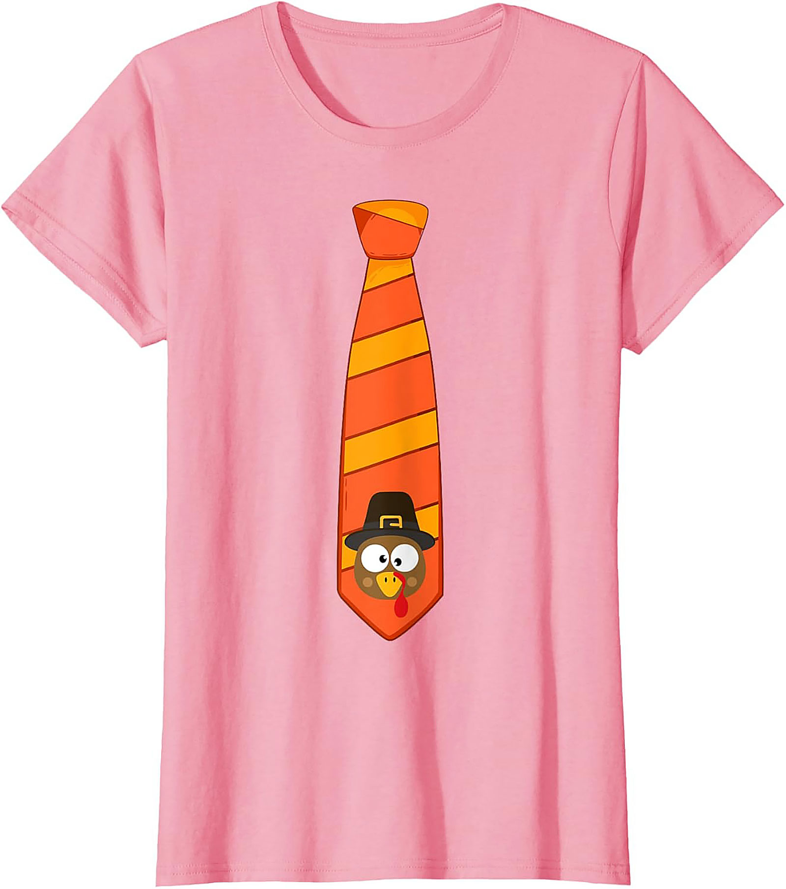Funny Thanksgiving Tie T-shirt | Turkey Graphic Tee