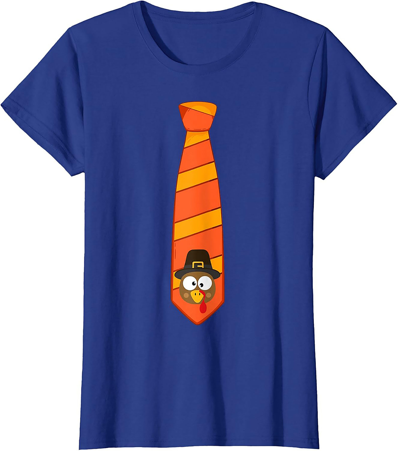 Funny Thanksgiving Tie T-shirt | Turkey Graphic Tee