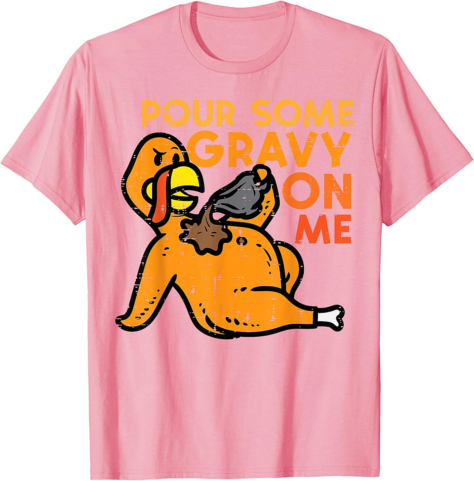 Funny Thanksgiving T-shirt | Pour Some Gravy On Me Tee