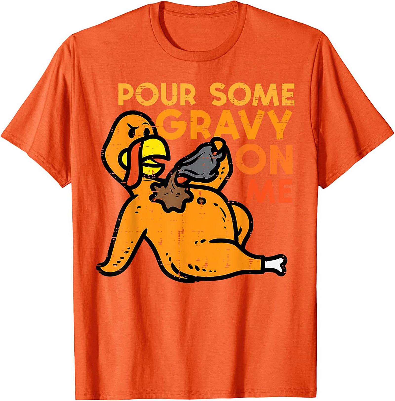 Funny Thanksgiving T-shirt | Pour Some Gravy On Me Tee