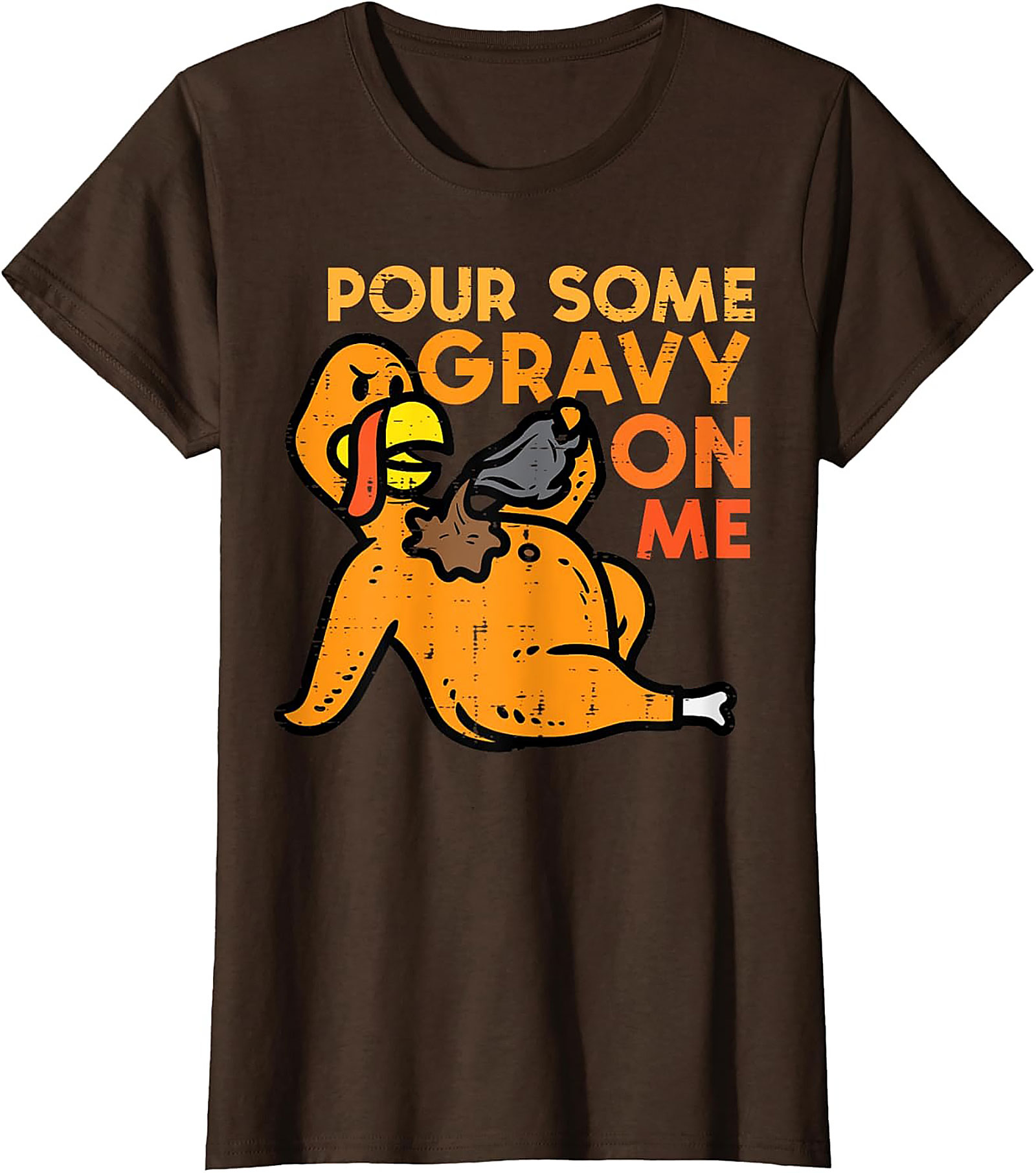 Funny Thanksgiving T-shirt | Pour Some Gravy On Me Tee