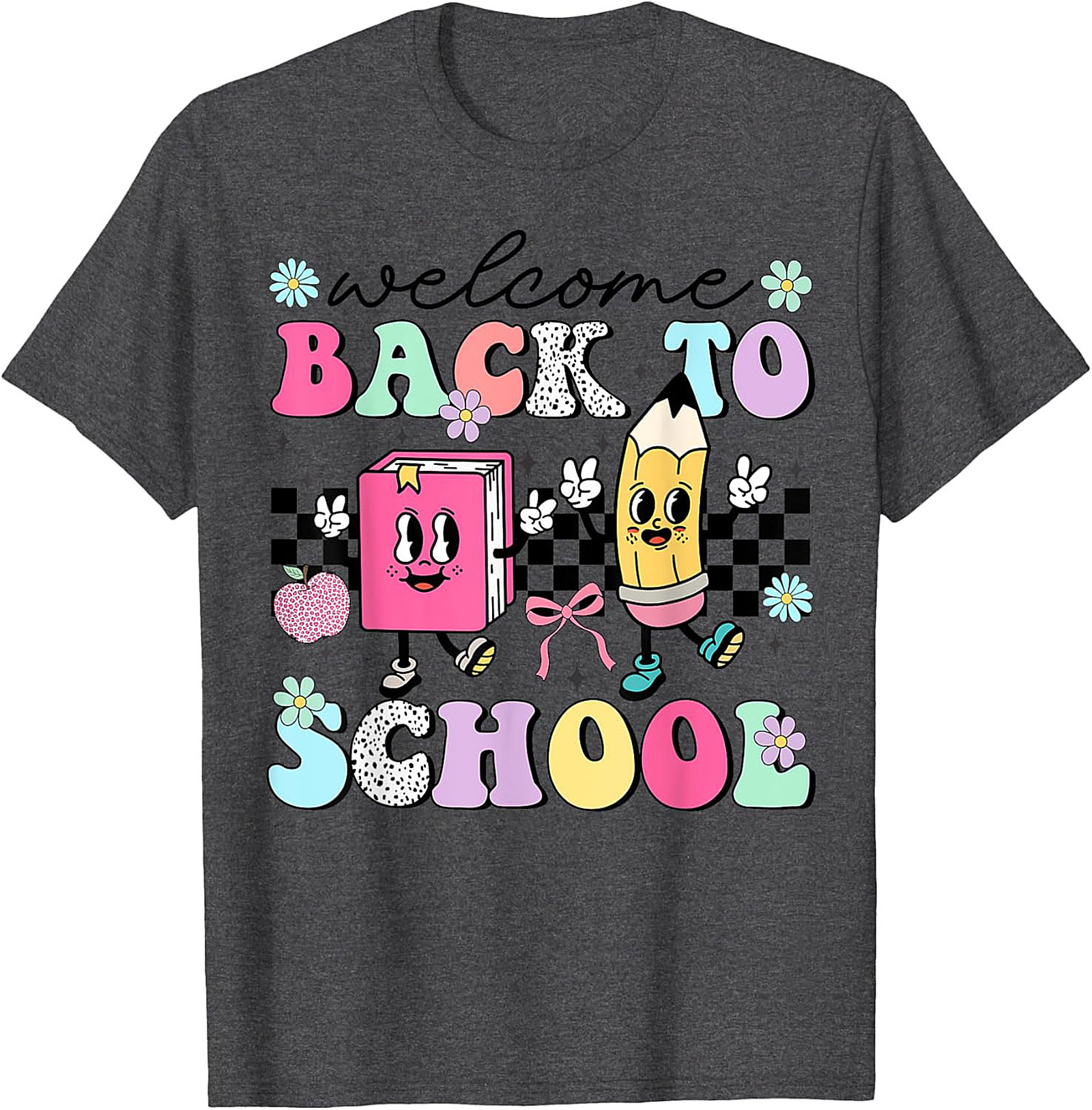 Groovy Back to School T-shirt | Retro Teacher & Student Welcome Graphic Tee
