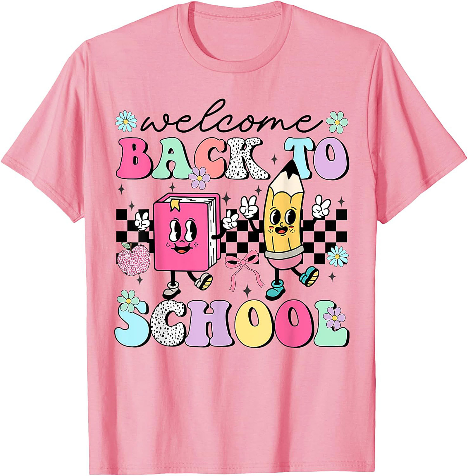 Groovy Back to School T-shirt | Retro Teacher & Student Welcome Graphic Tee